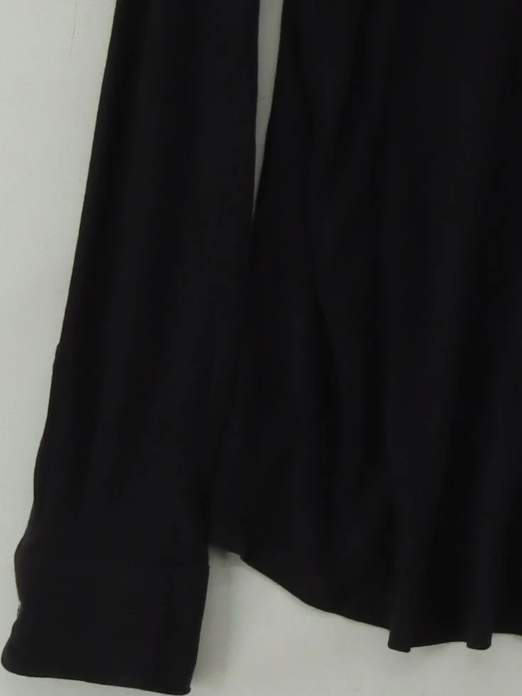 The Shirt Company Women's Shirt UK 16 Black Viscose with Elastane Basic - Image 4