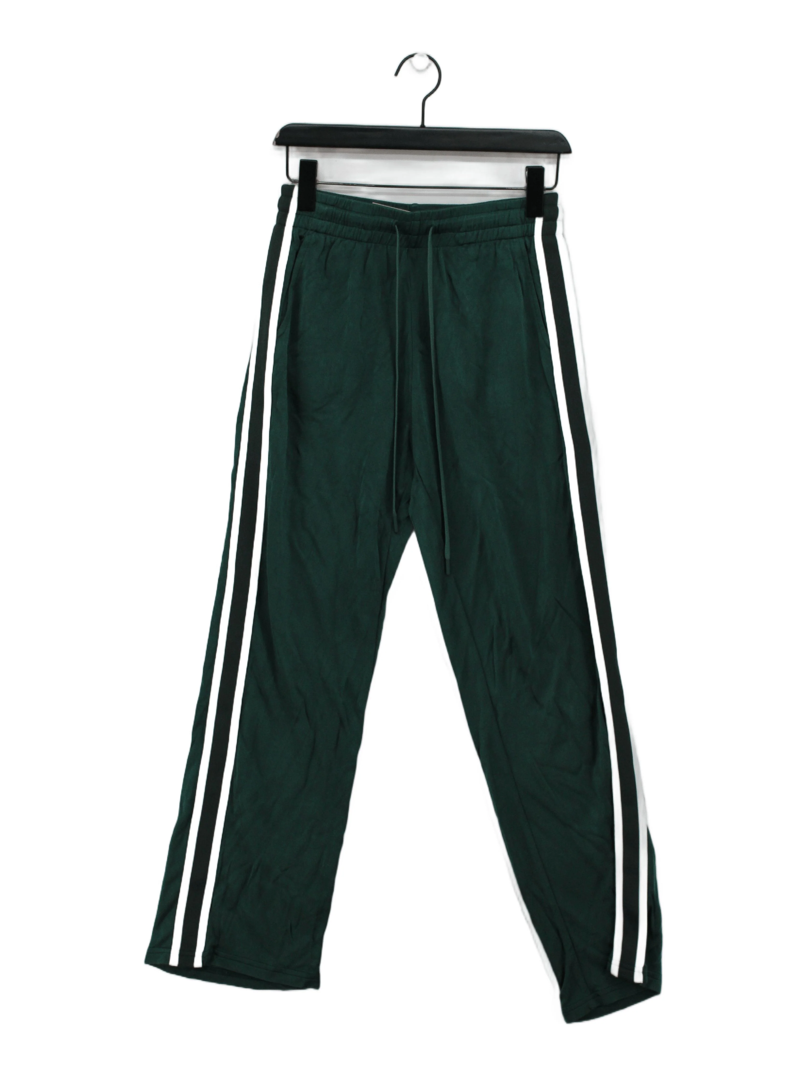 The Upside Men's Sports Bottoms S Green Viscose with Polyamide Sweatpants