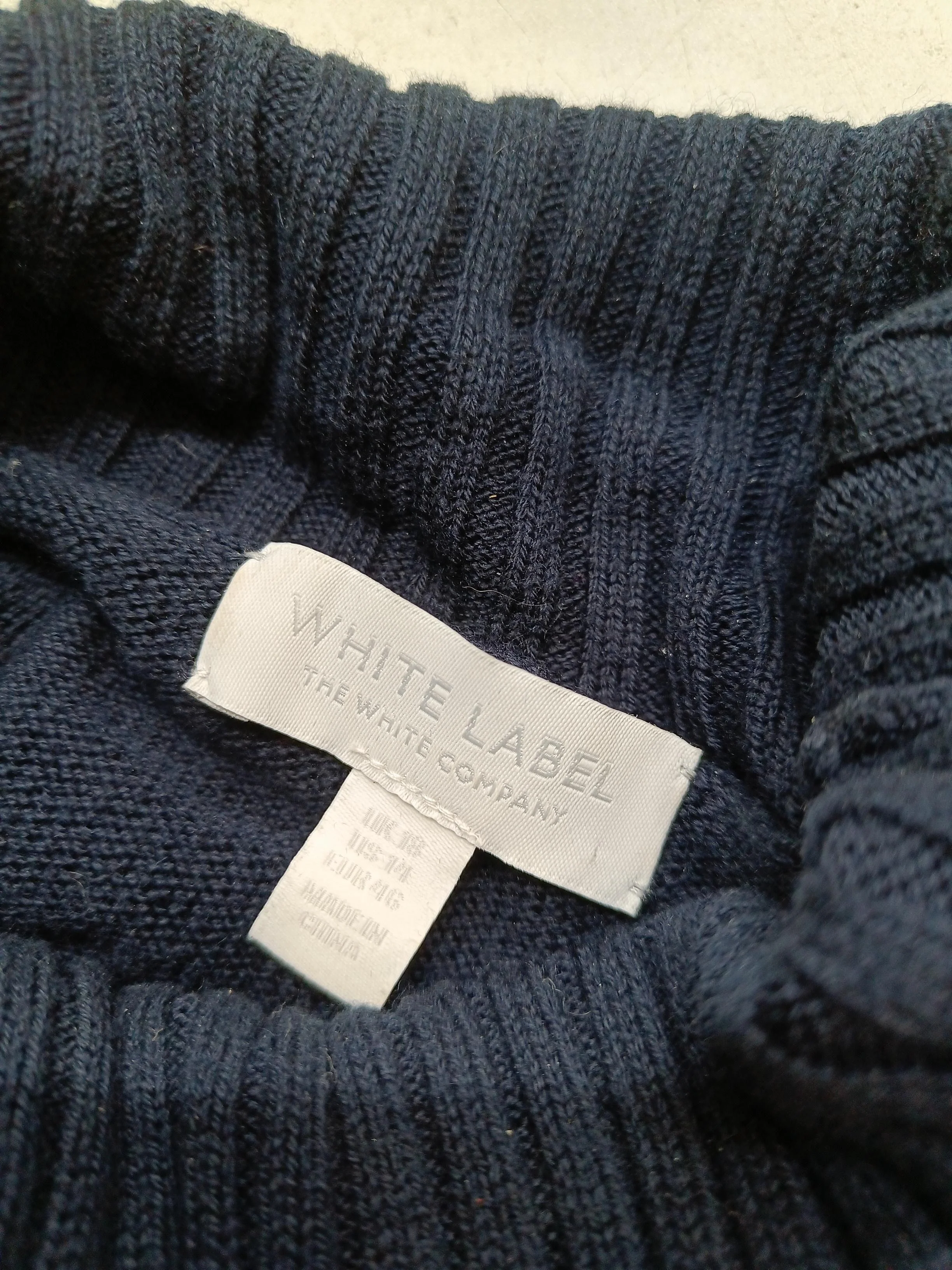 The White Company Jumper Mini Dress UK18 in Blue - Image 5