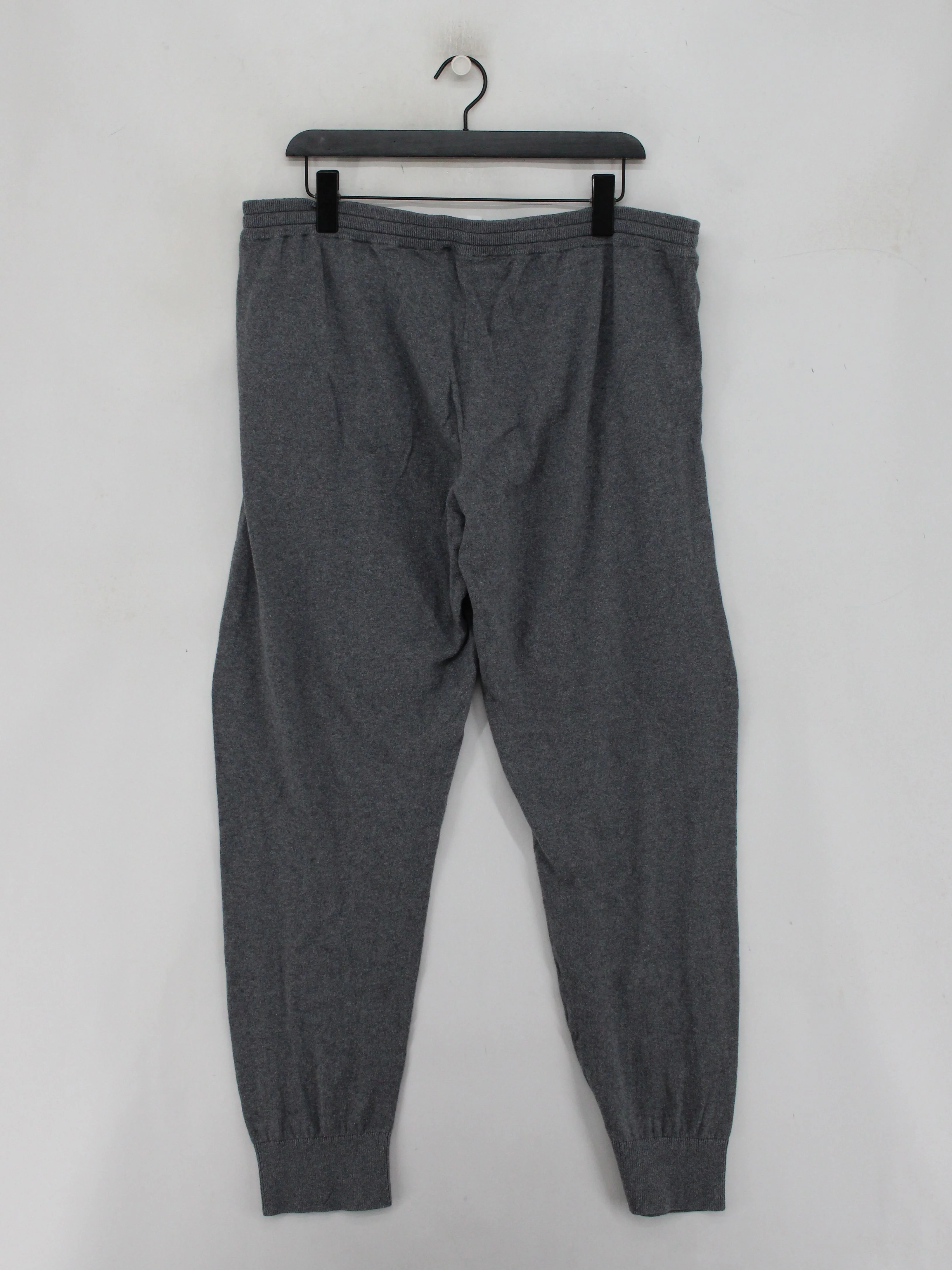 The White Company Men's Sports Bottoms XL Grey Cotton with Silk Sweatpants - Image 2
