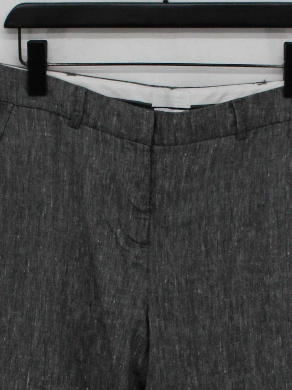 The White Company Men's Trousers M Grey Linen - Image 3