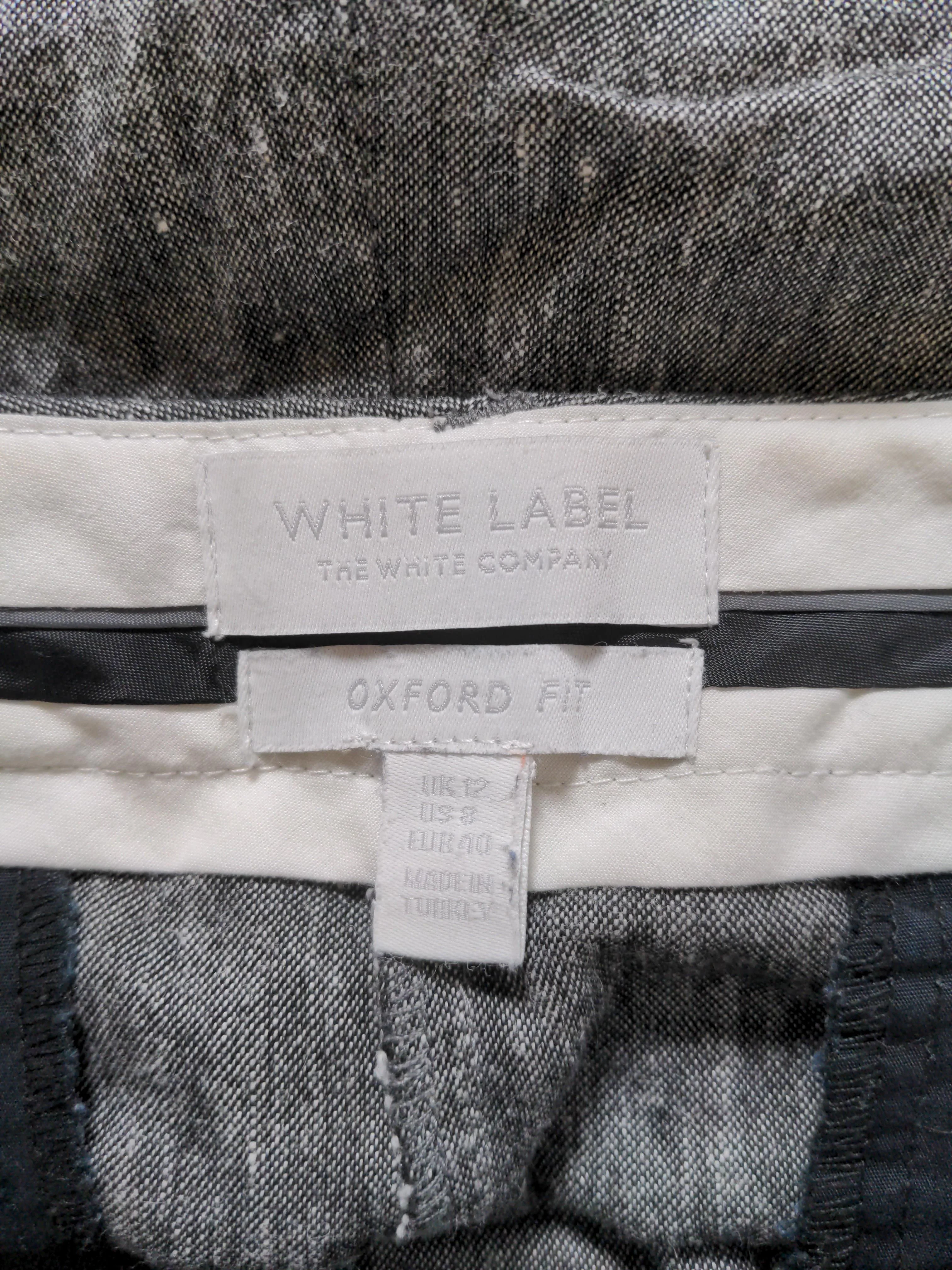 The White Company Men's Trousers M Grey Linen - Image 5