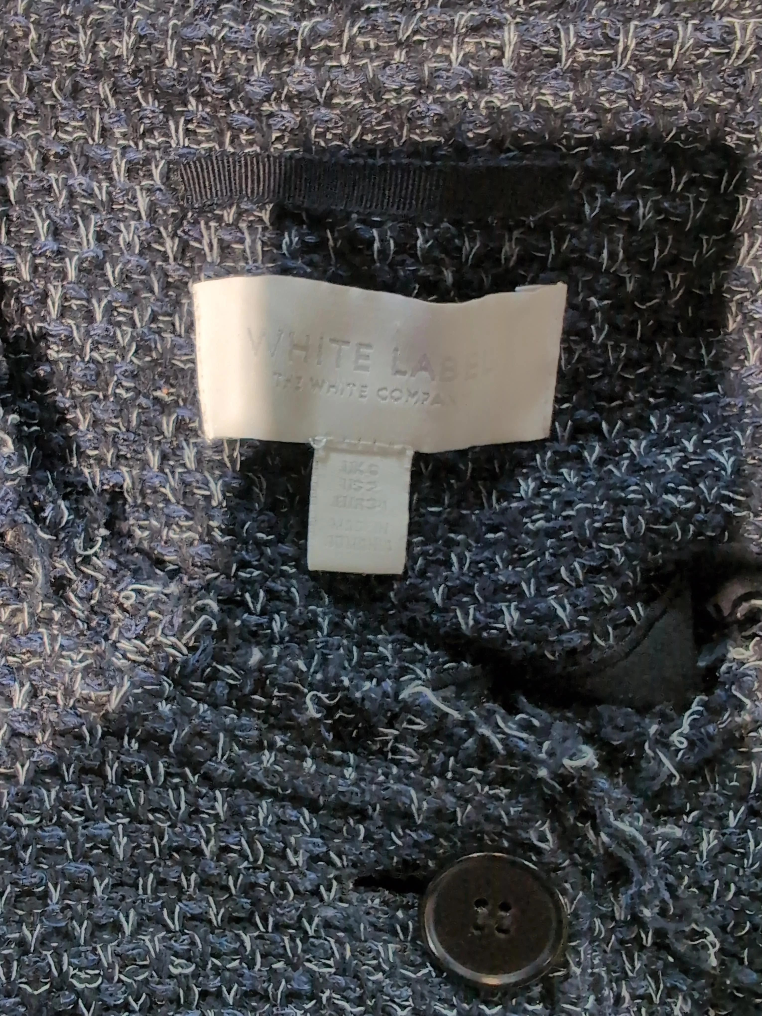 The White Company Overcoat jacket blue - Image 5