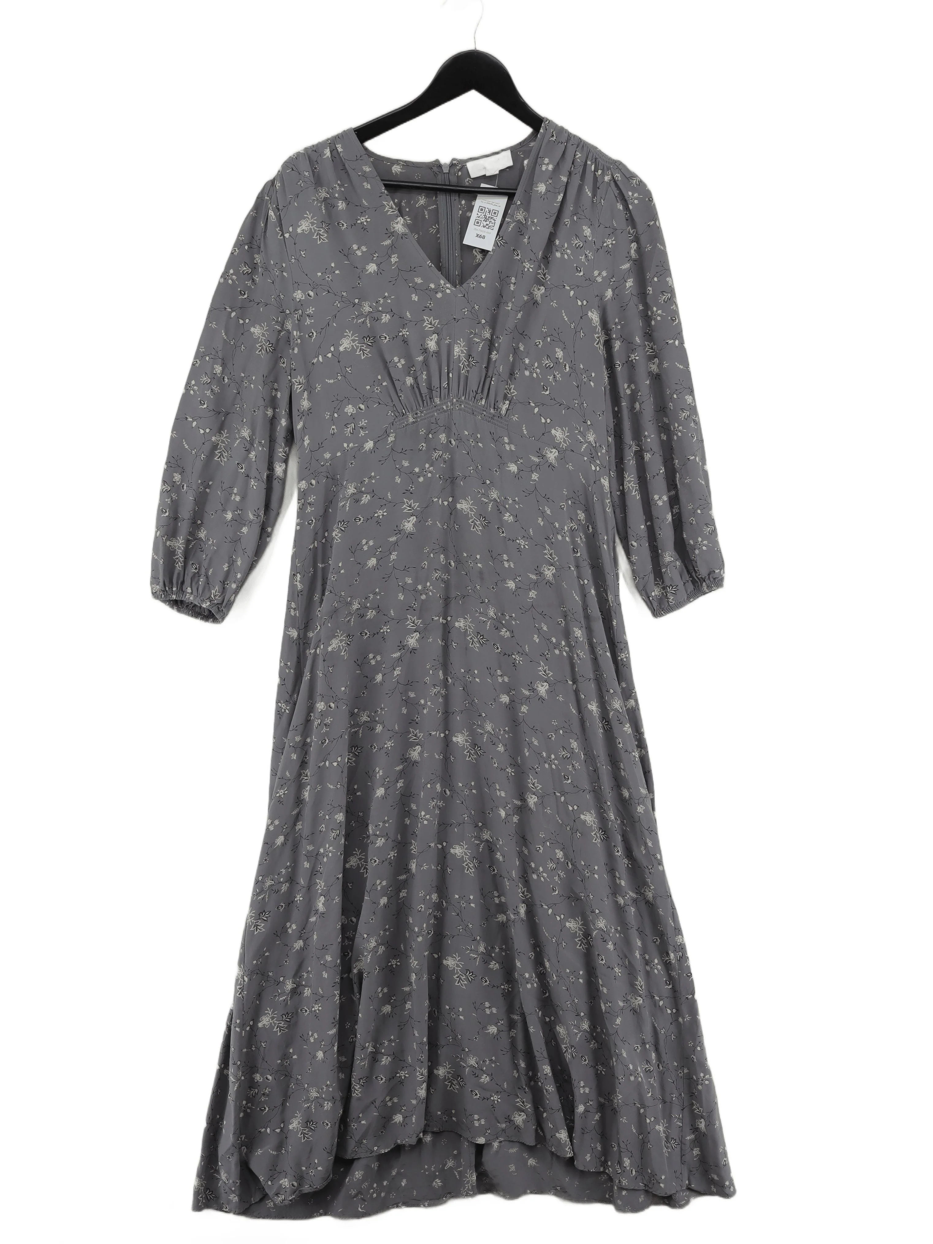The White Company Shirt Midi Dress UK12 in Grey