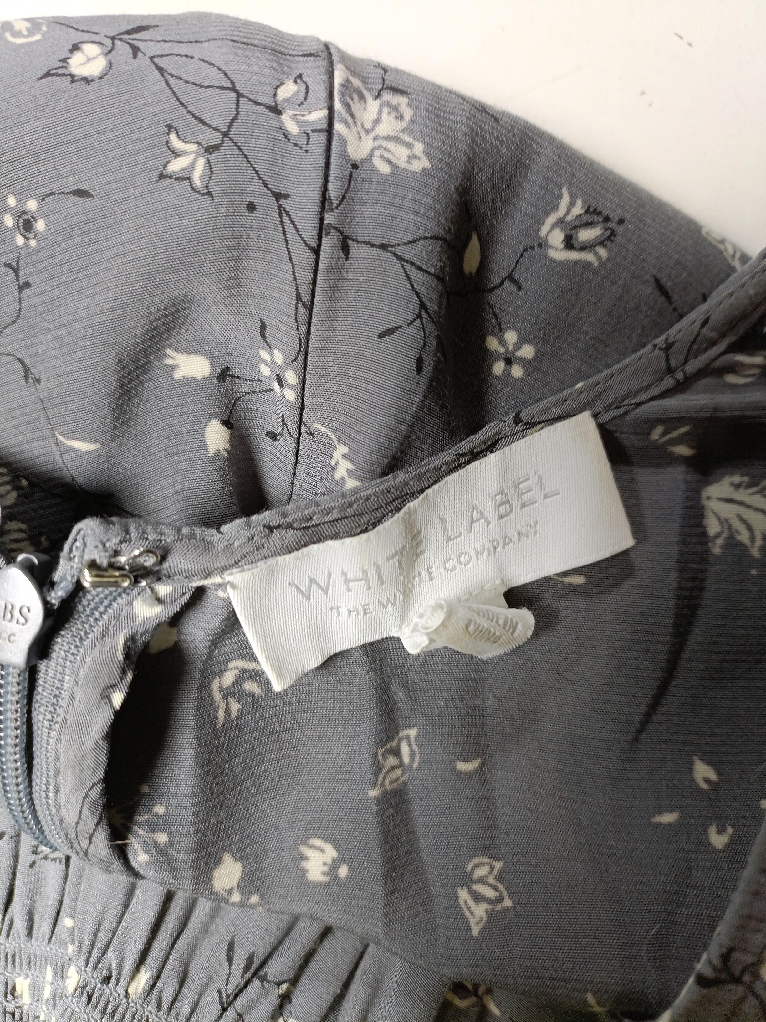 The White Company Shirt Midi Dress UK12 in Grey - Image 5