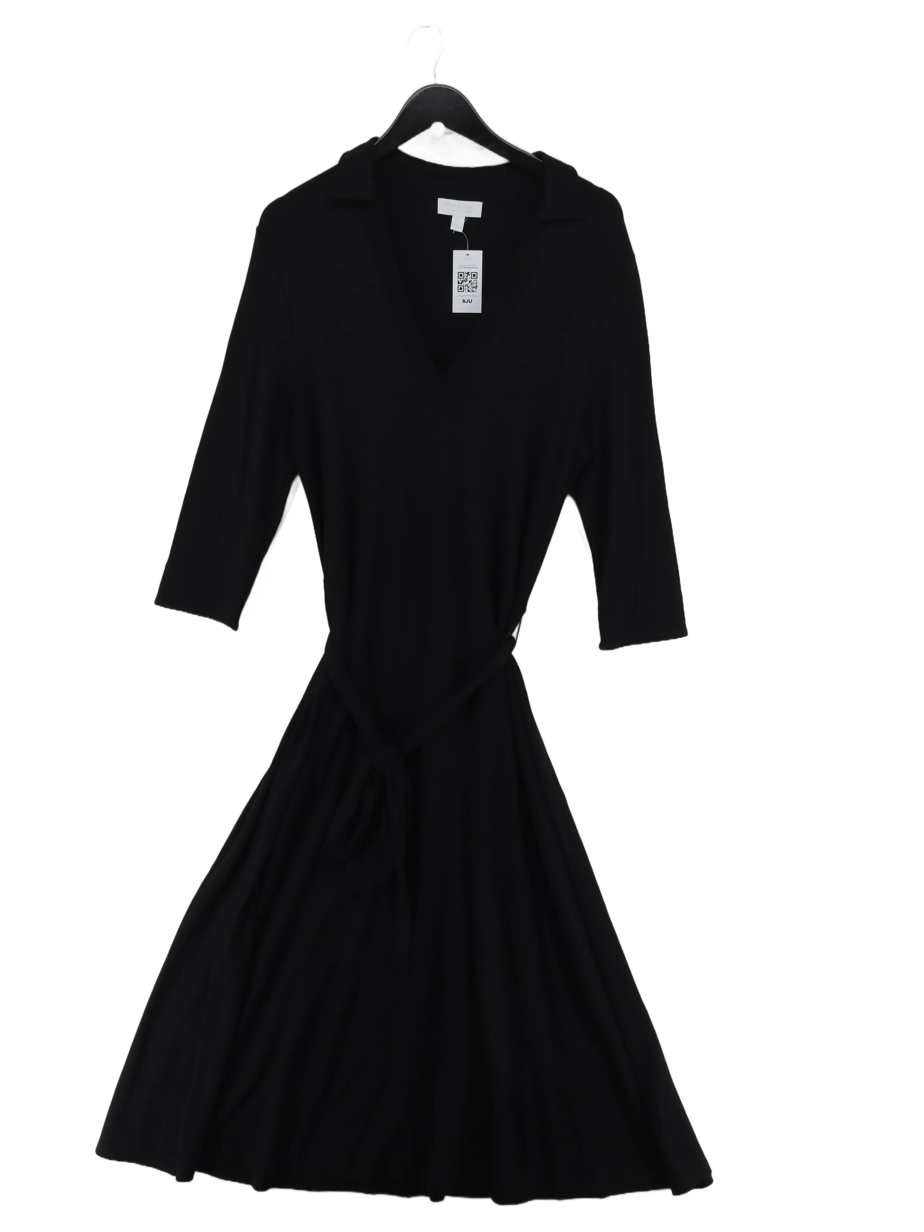 The White Company Shirt Midi Dress UK16 in Black
