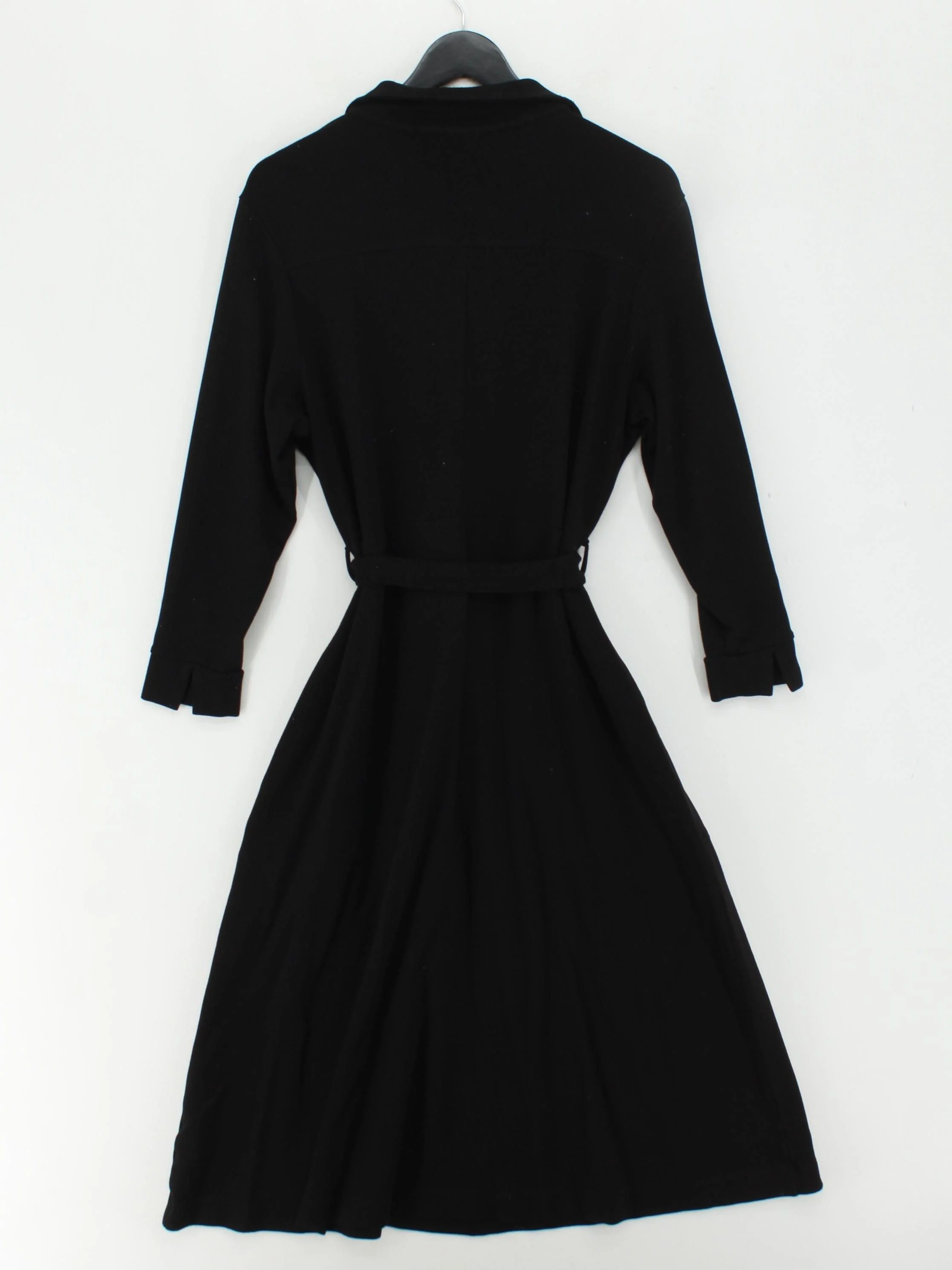 The White Company Shirt Midi Dress UK18 in Black - Image 2
