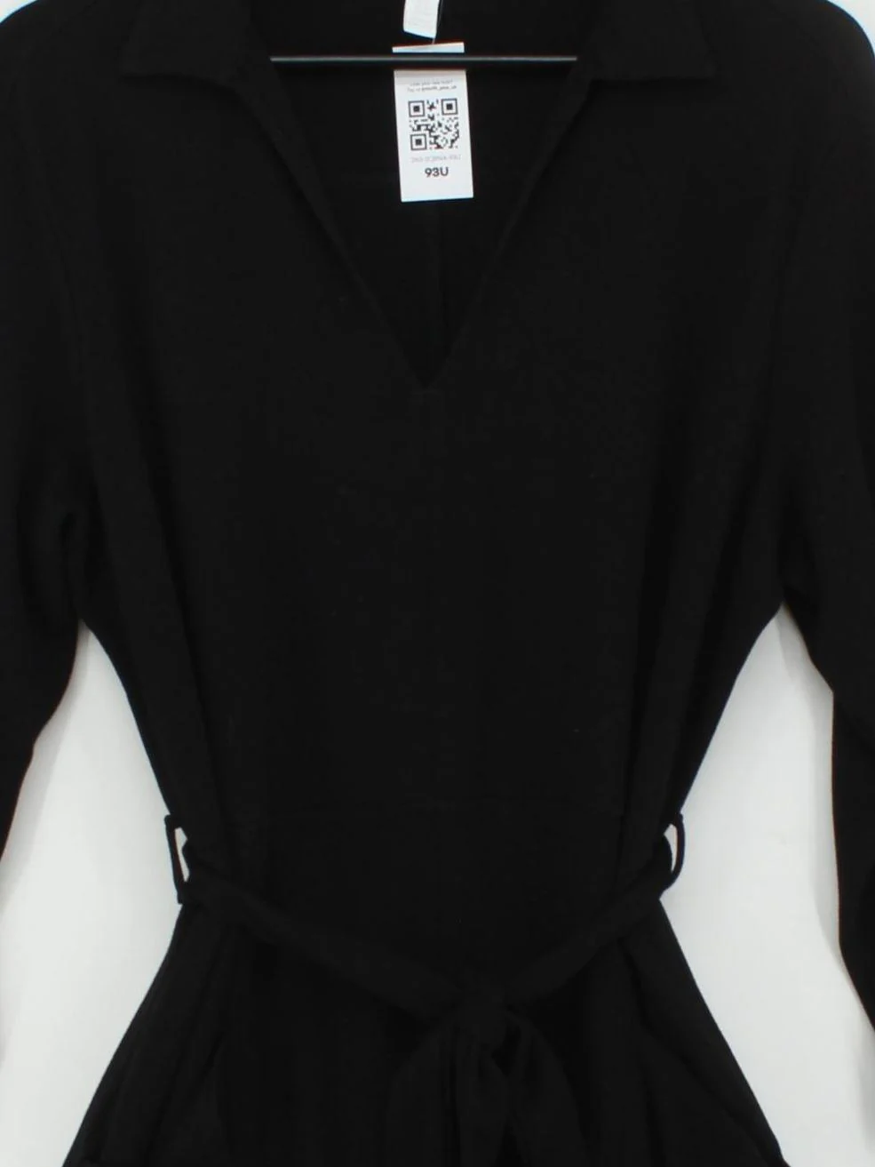 The White Company Shirt Midi Dress UK18 in Black - Image 3