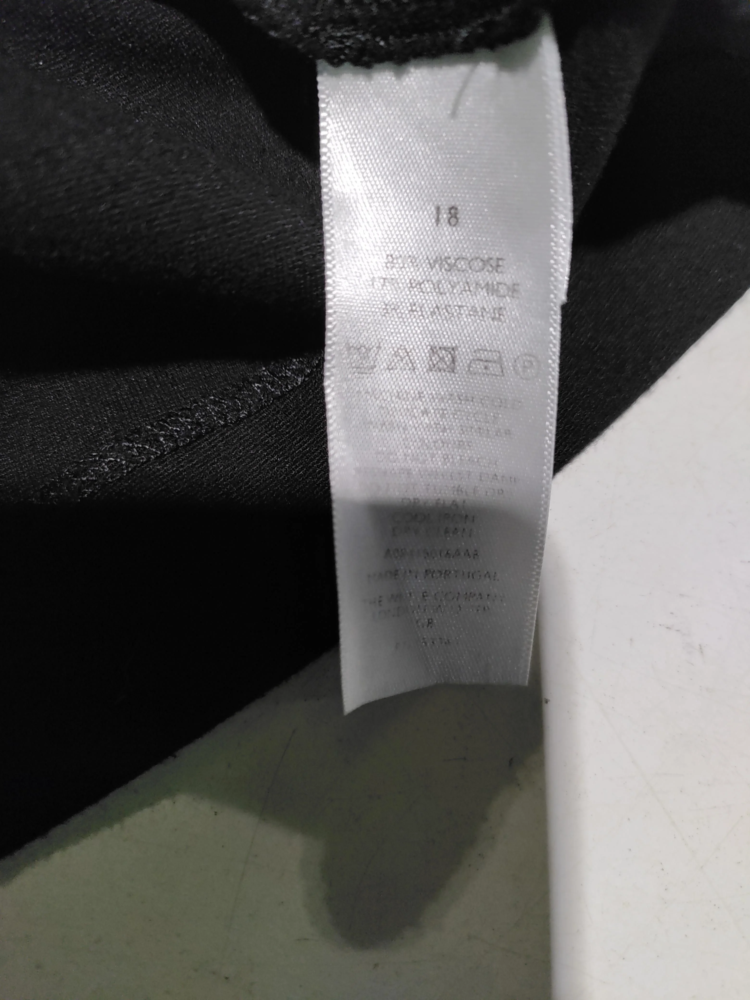 The White Company Shirt Midi Dress UK18 in Black - Image 7