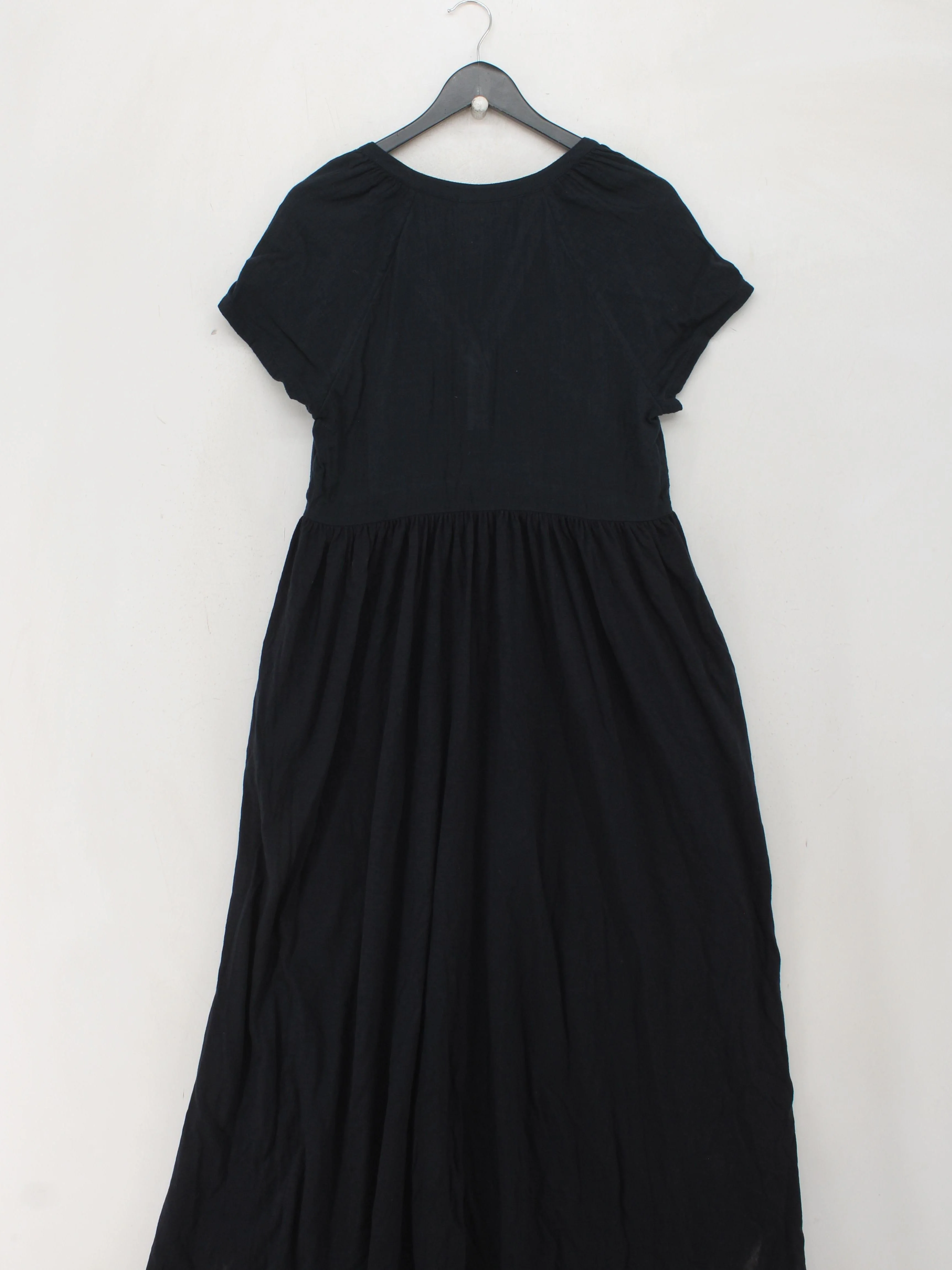 The White Company T-Shirt Midi Dress UK10 in Black - Image 2