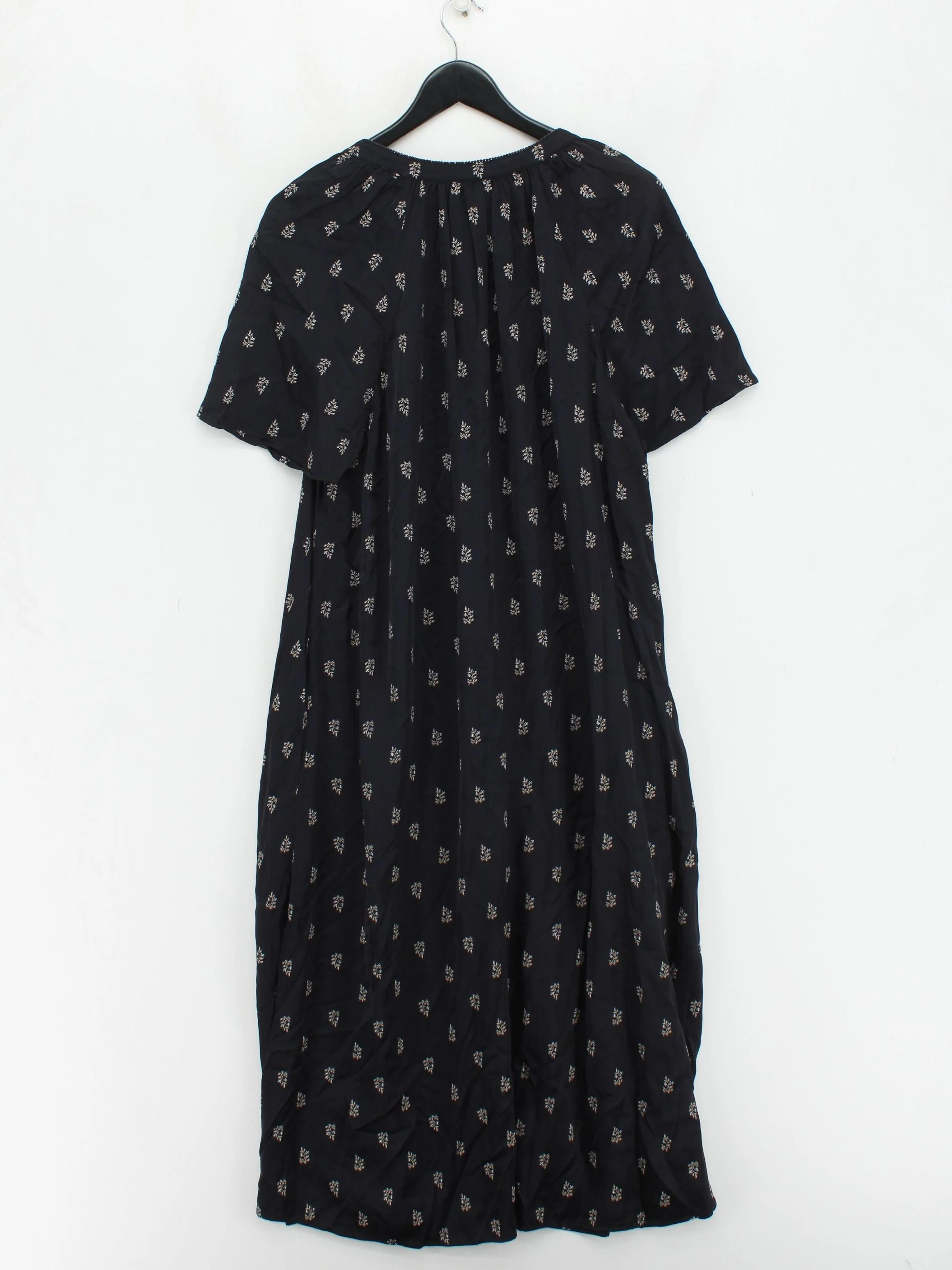 The White Company T-Shirt Midi Dress UK14 in Black - Image 2