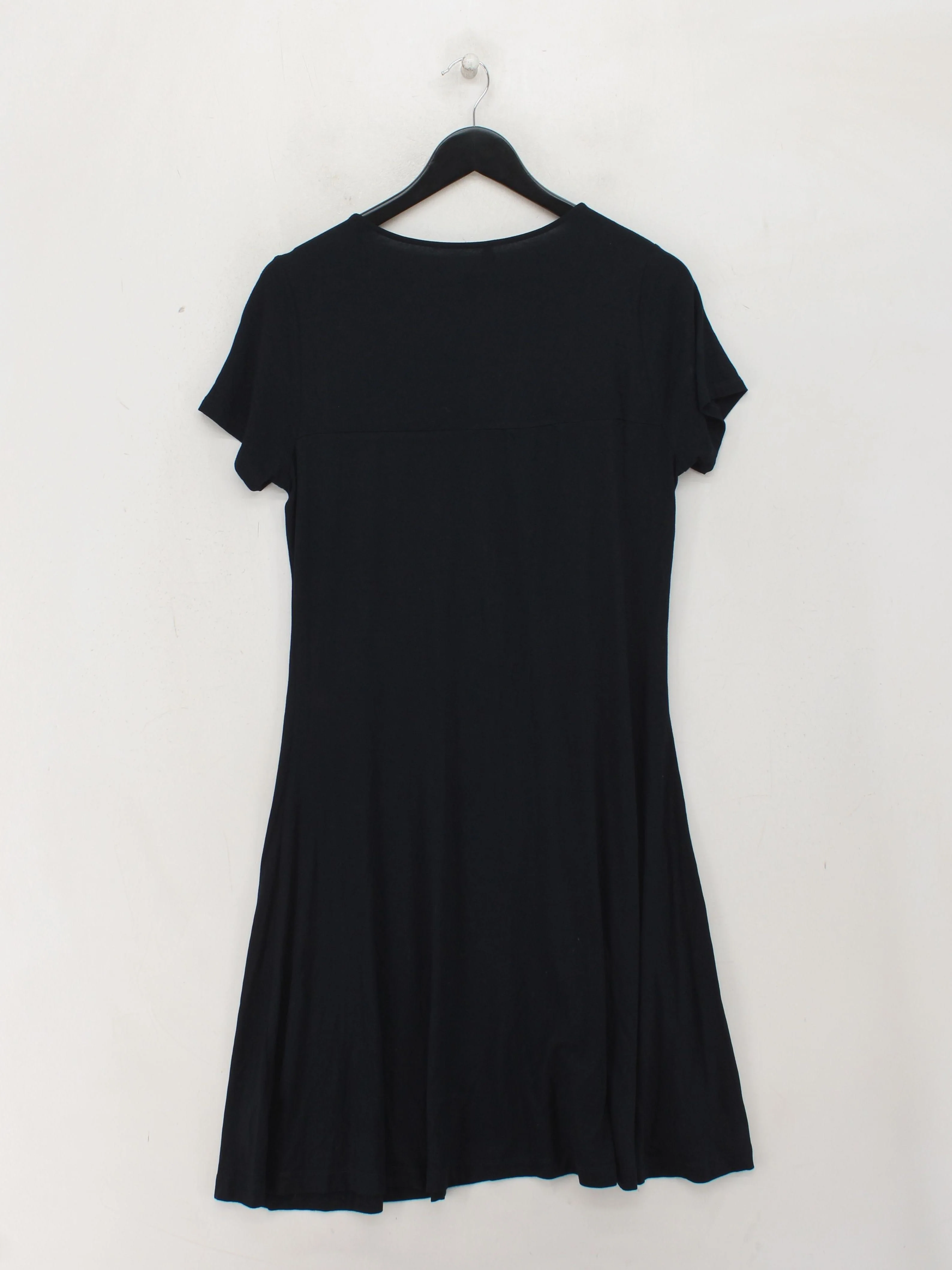The White Company T-Shirt Mini Dress UK10 in Black - Image 2
