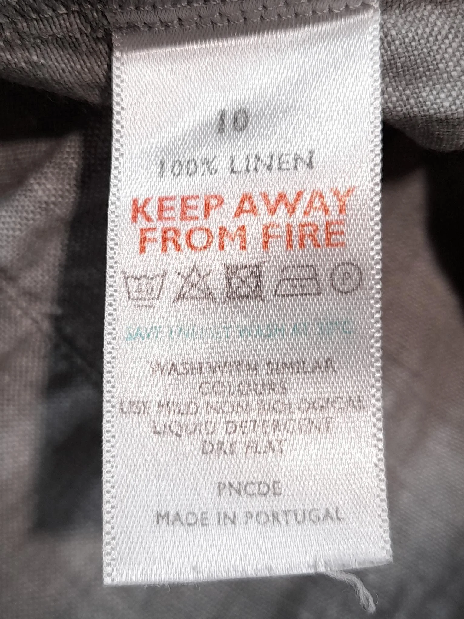 The White Company T-Shirt Mini Dress UK10 in Grey - Image 6
