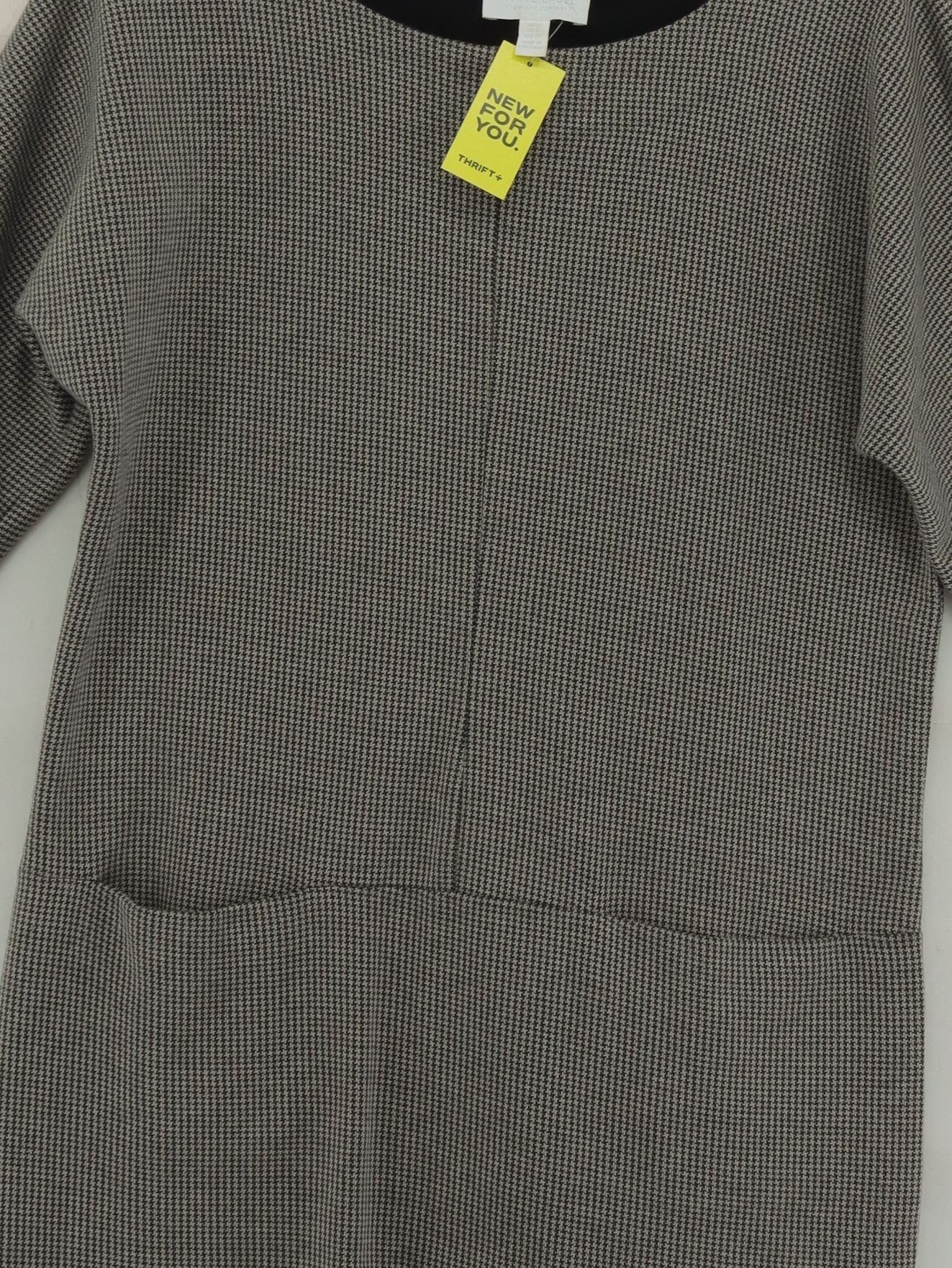The White Company T-Shirt Mini Dress UK12 in Grey - Image 3
