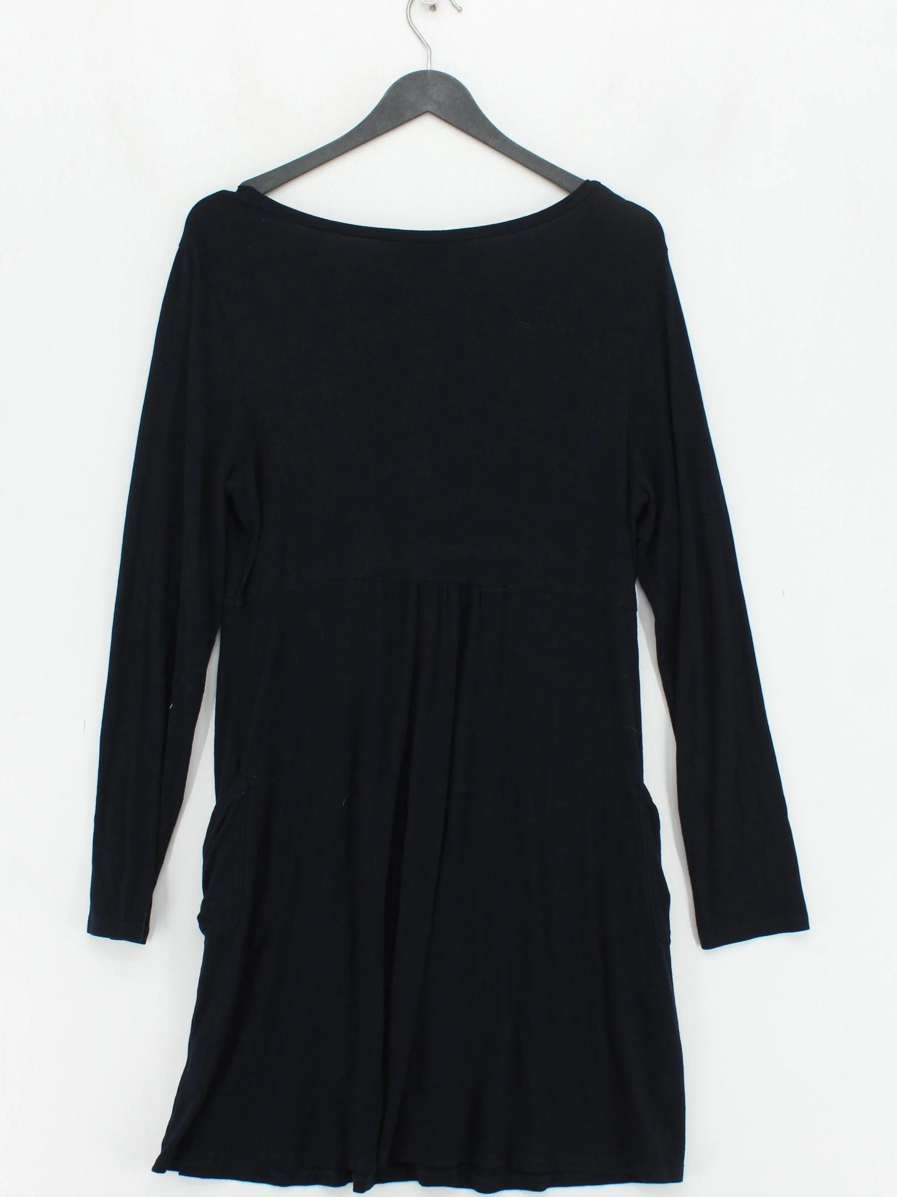 The White Company T-Shirt Mini Dress UK8 in Black - Image 2