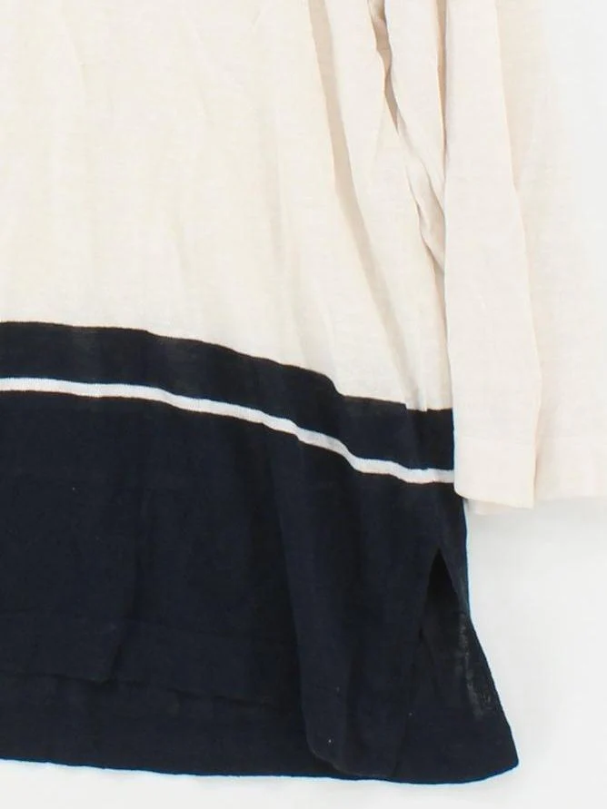 The White Company White Label Women's Jumper L Cream Linen - Image 4