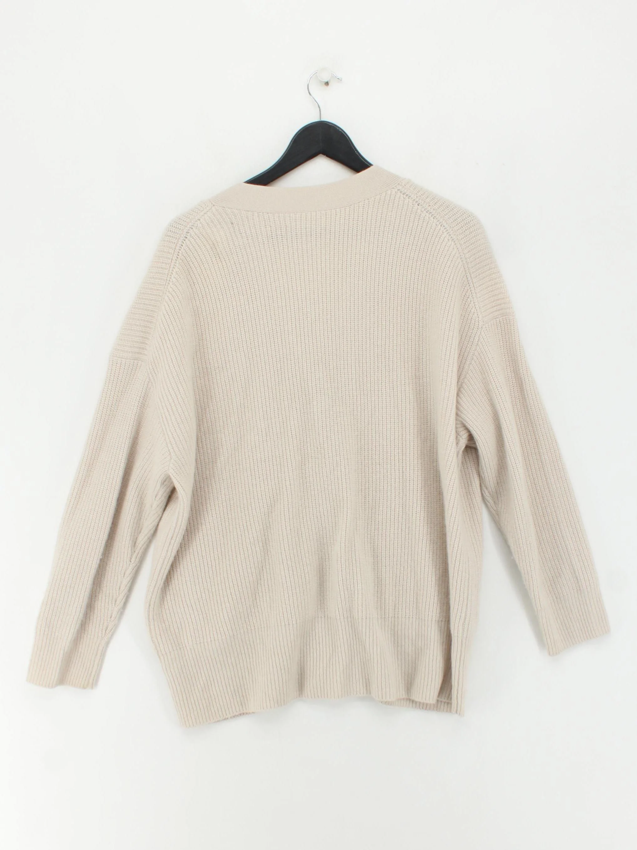 The White Company Women's Cardigan L Cream Wool - Image 2