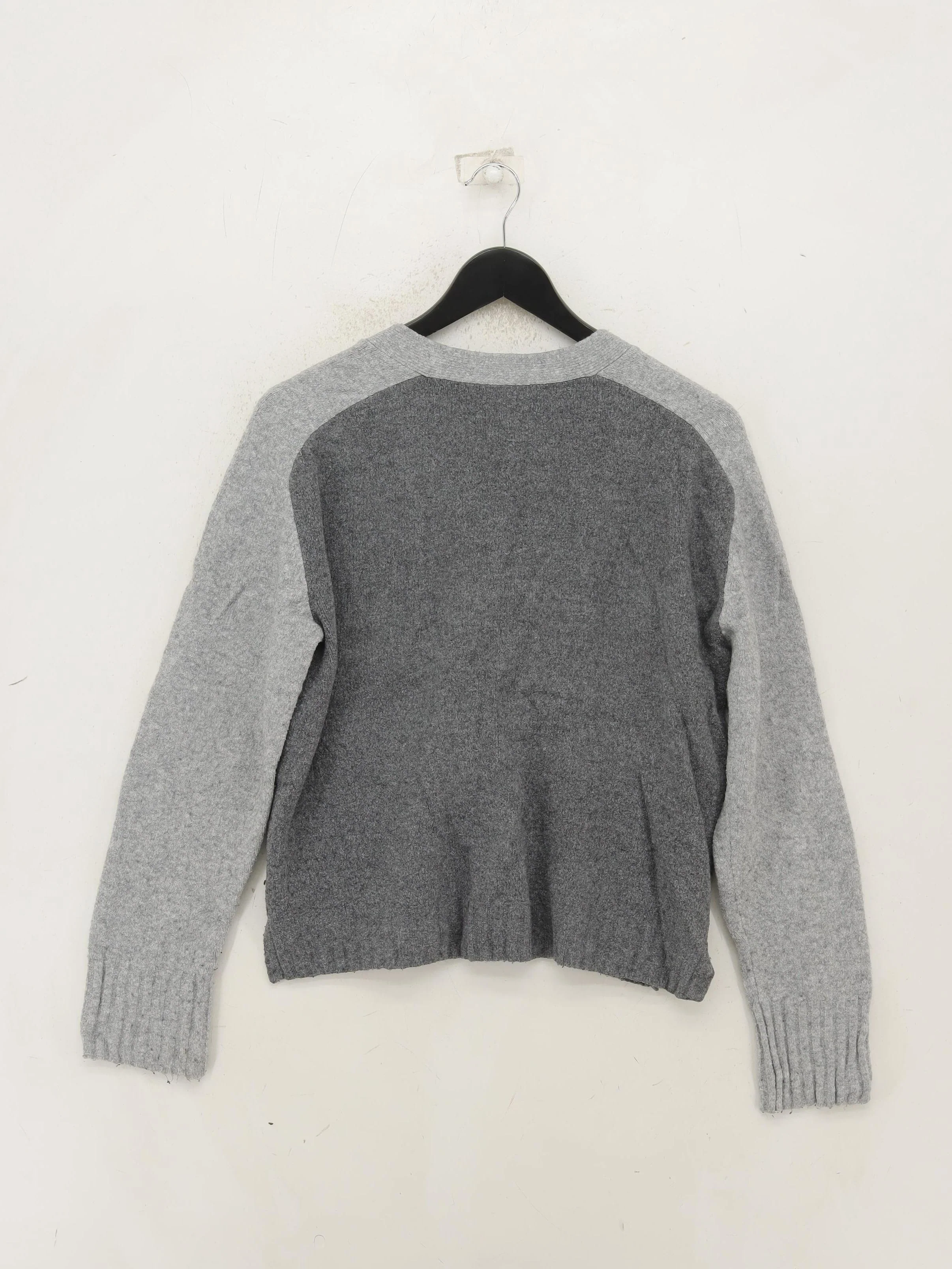 The White Company Women's Cardigan M Grey Cotton with Nylon, Elastane Cardigan - Image 2