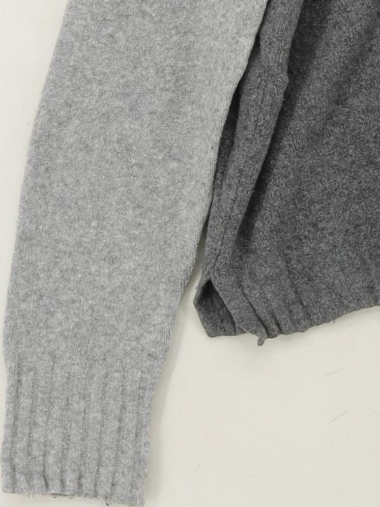 The White Company Women's Cardigan M Grey Cotton with Nylon, Elastane Cardigan - Image 4