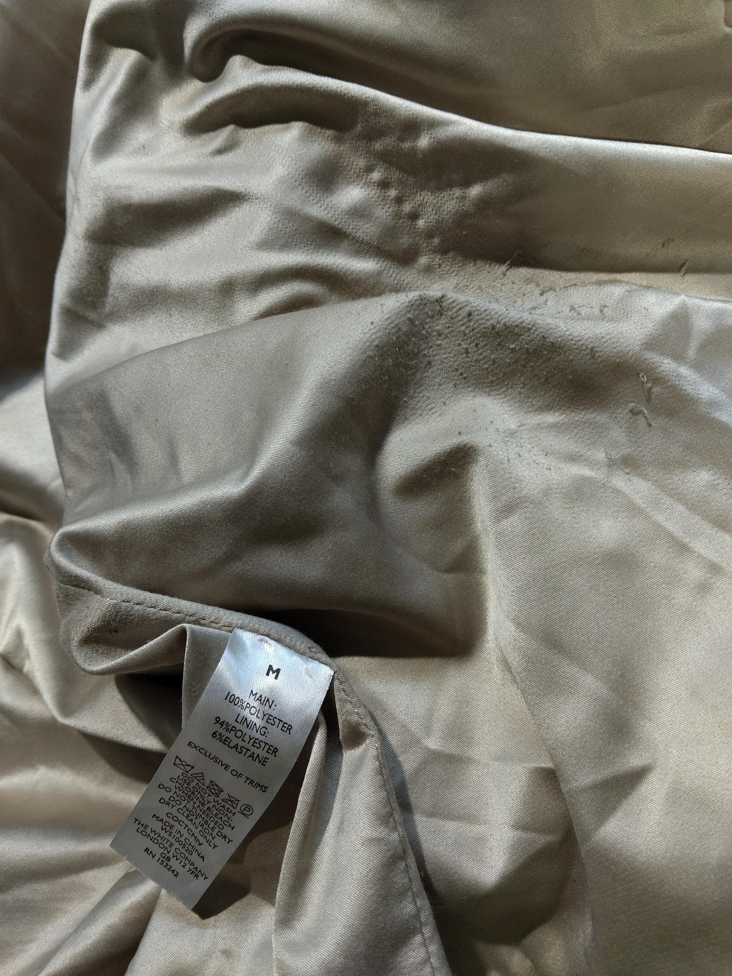 The White Company Women's Coat M Cream Polyester with Elastane Puffer Jacket - Image 6