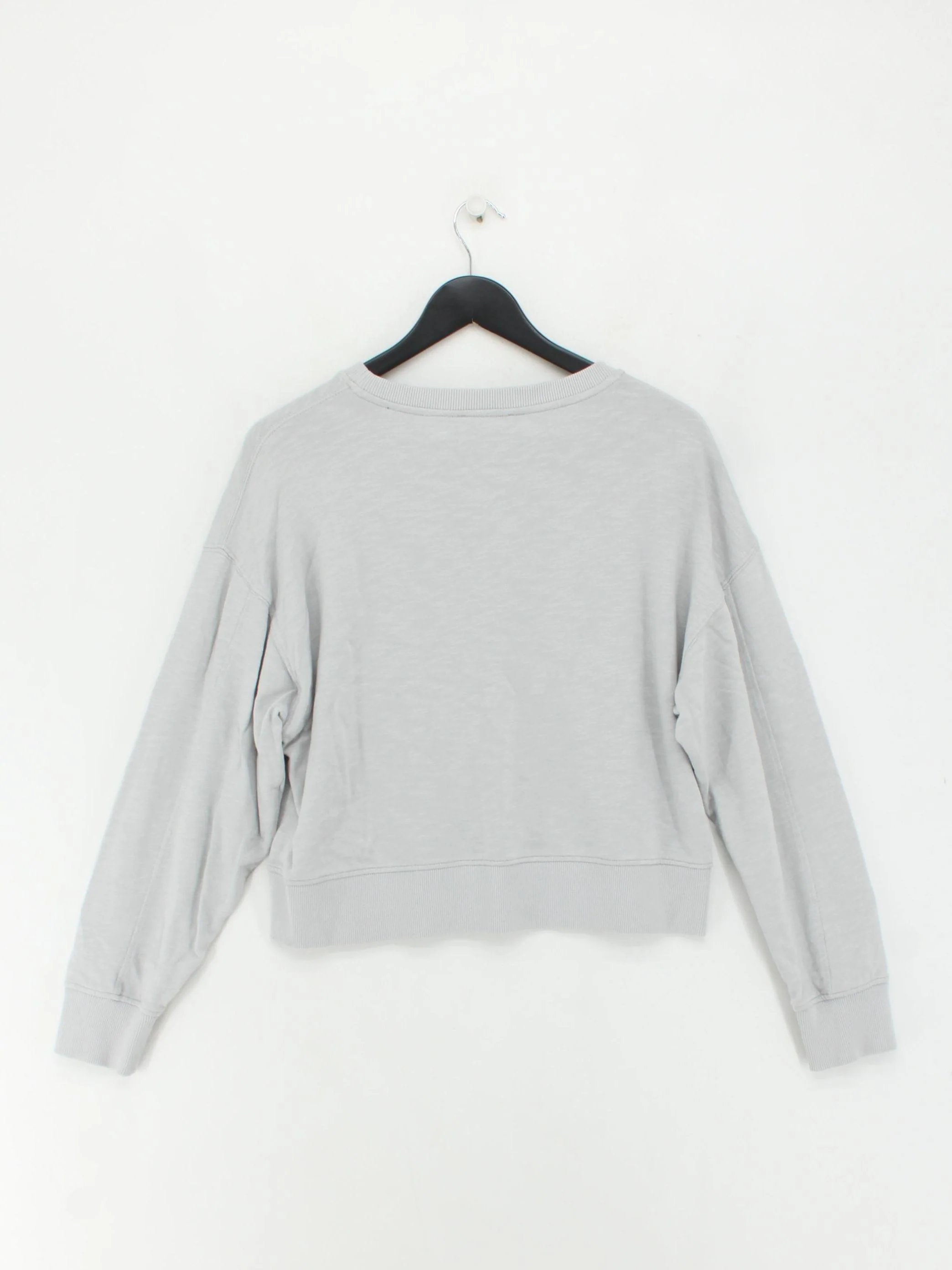 The White Company Women's Hoodie L Grey 100% Cotton Pullover - Image 2