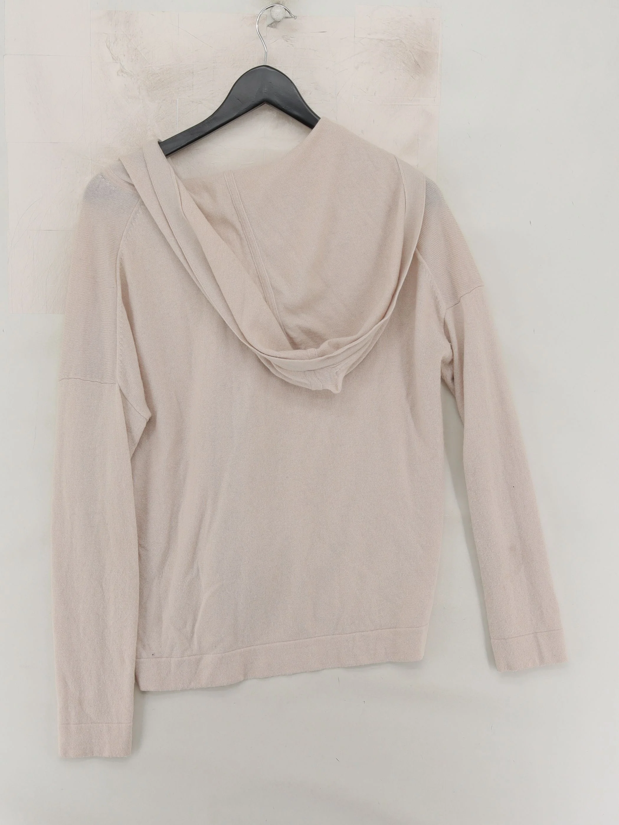 The White Company Women's Hoodie S Cream 100% Other Pullover - Image 2