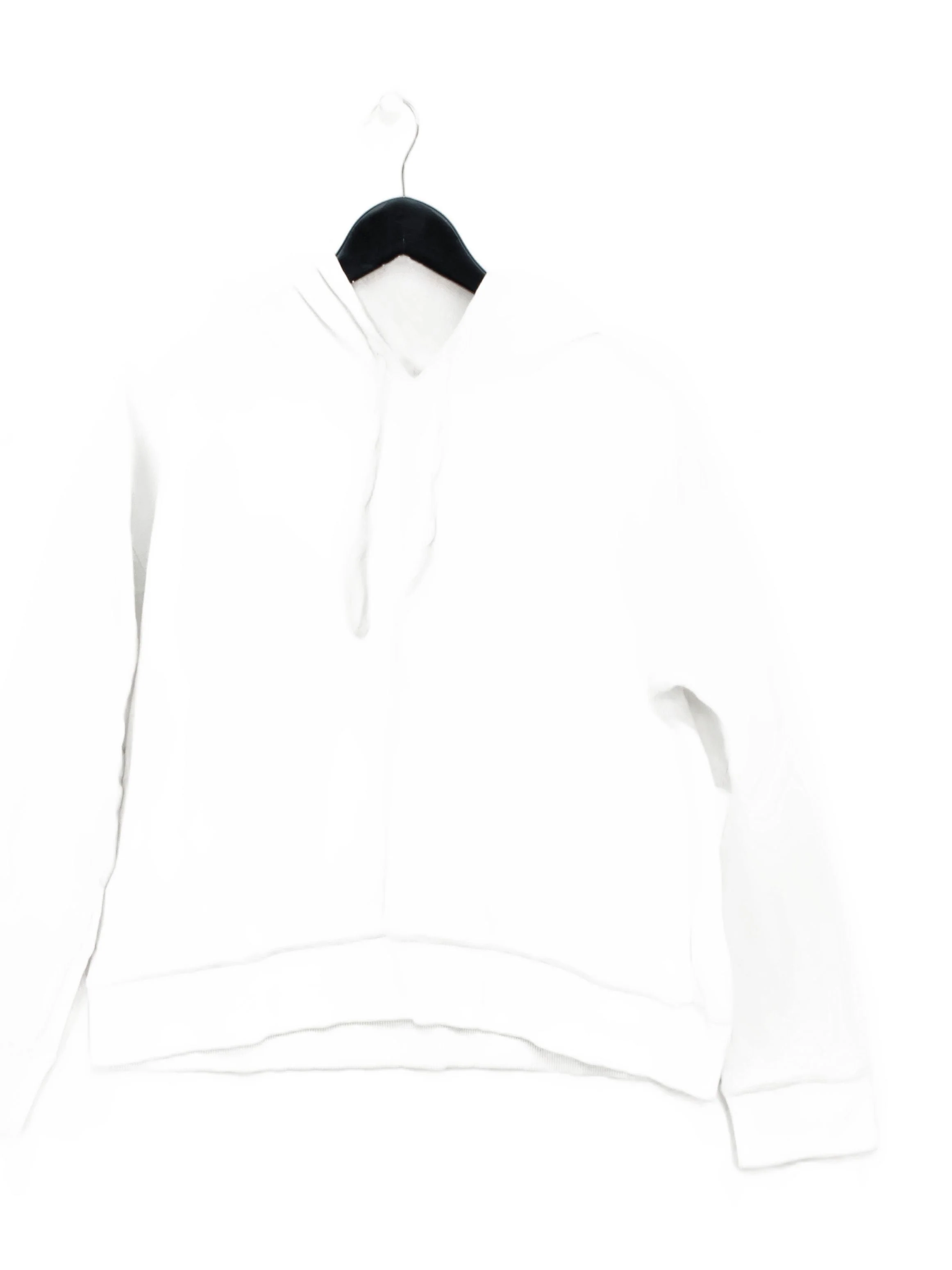 The White Company Women's Hoodie UK 16 White 100% Other Pullover
