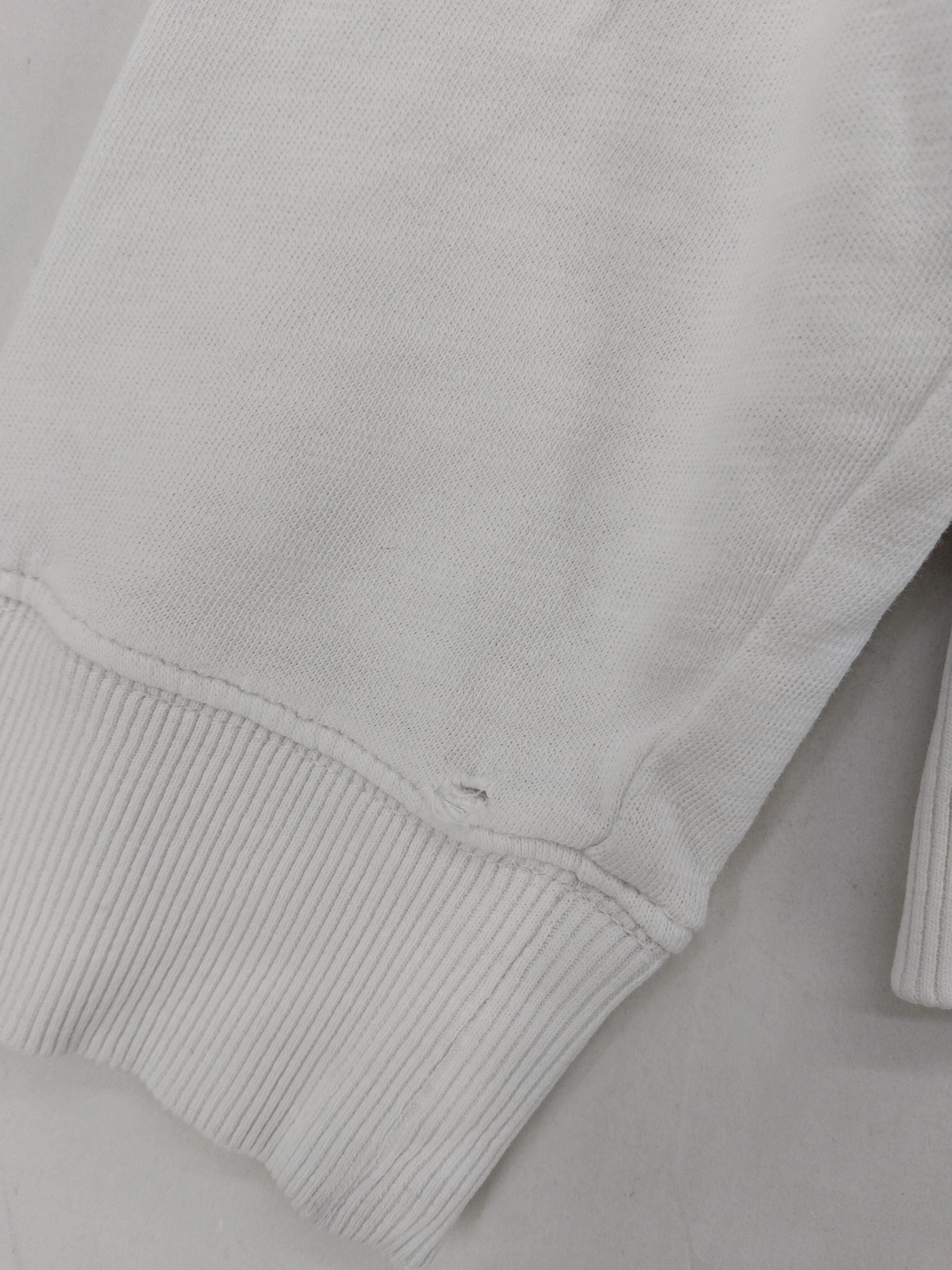 The White Company Women's Hoodie UK 16 White 100% Other Pullover - Image 5