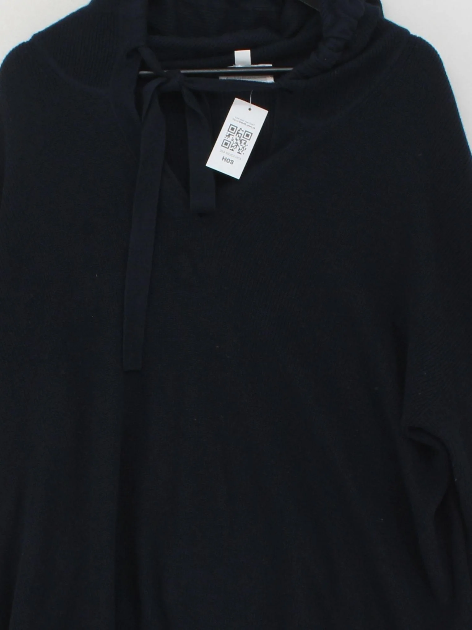 The White Company Women's Hoodie XL Blue Cotton - Image 3