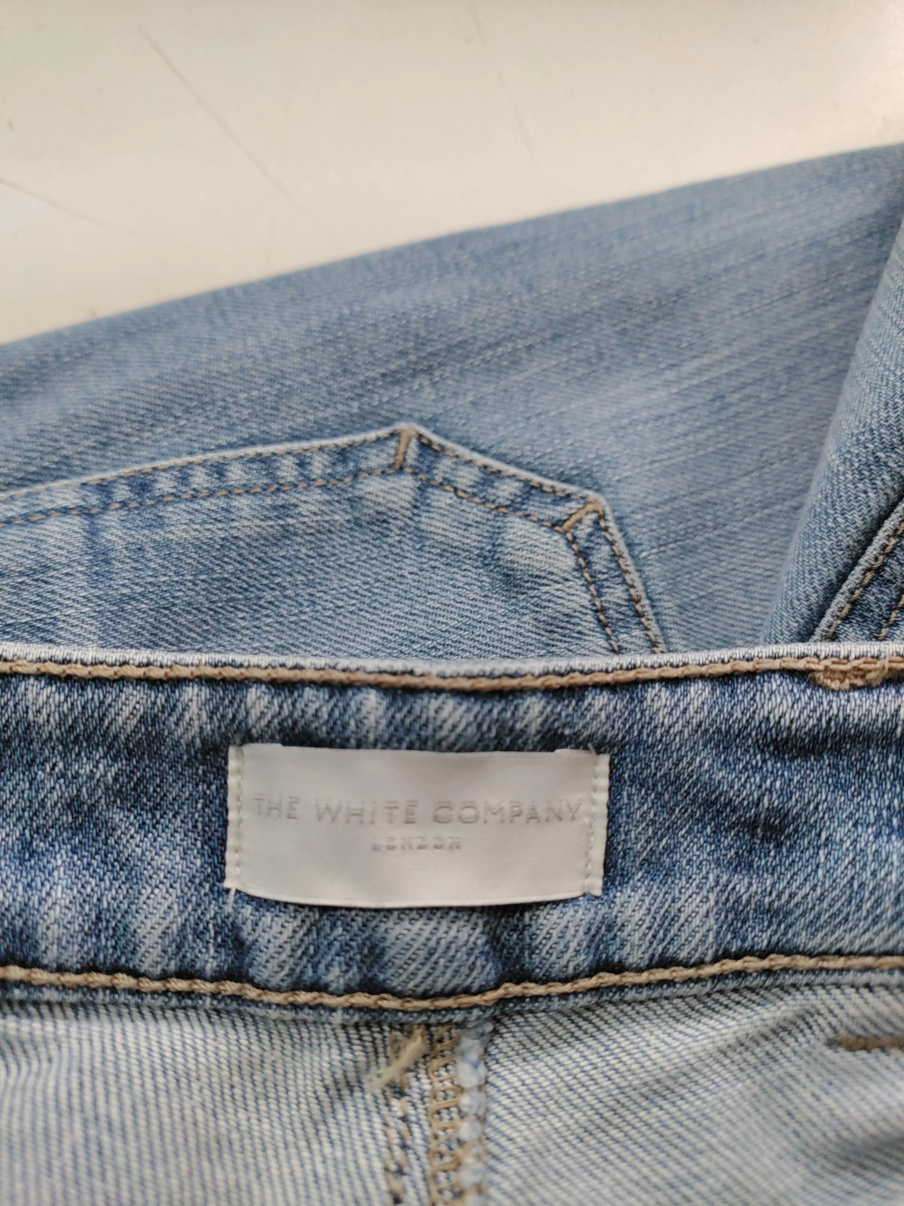The White Company Women's Jeans UK 10 Blue Cotton - Image 5