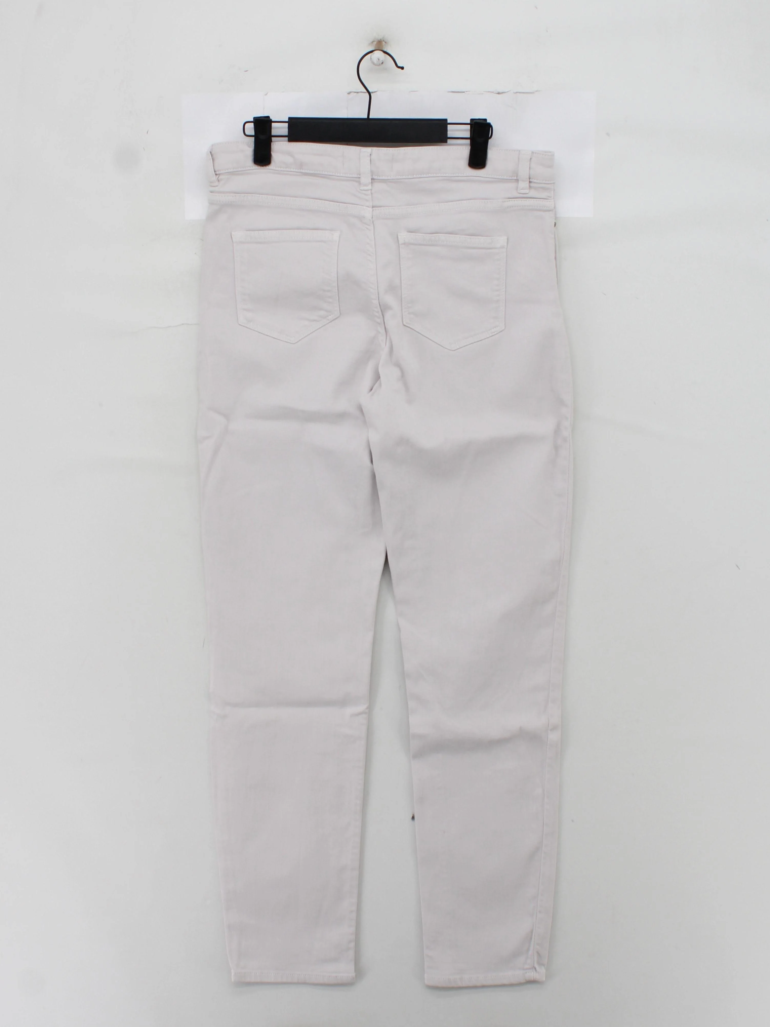 The White Company Women's Jeans UK 12 Cream Cotton with Elastane Boyfriend - Image 2