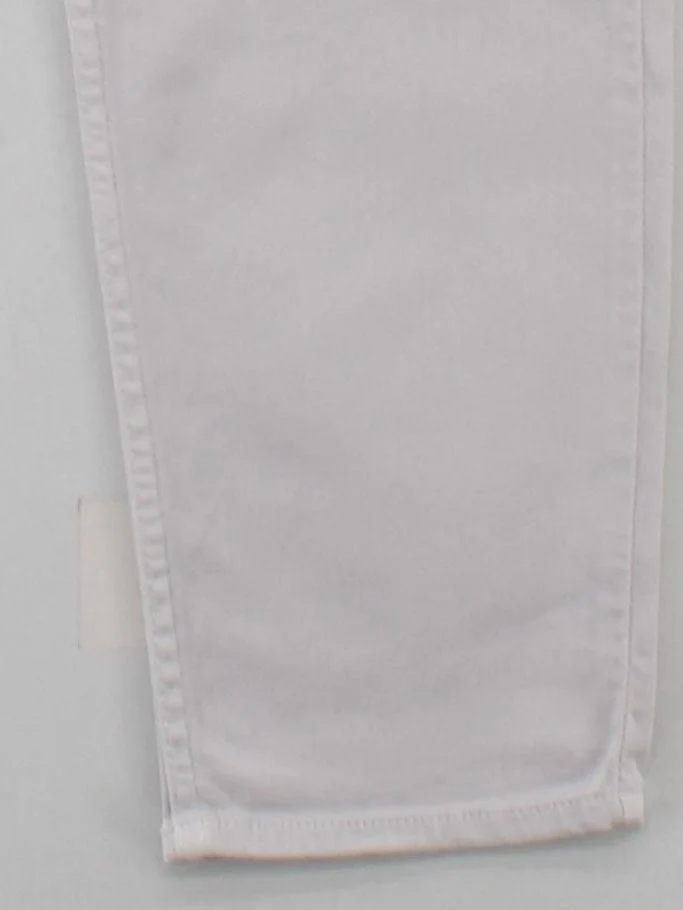 The White Company Women's Jeans UK 12 Cream Cotton with Elastane Boyfriend - Image 4