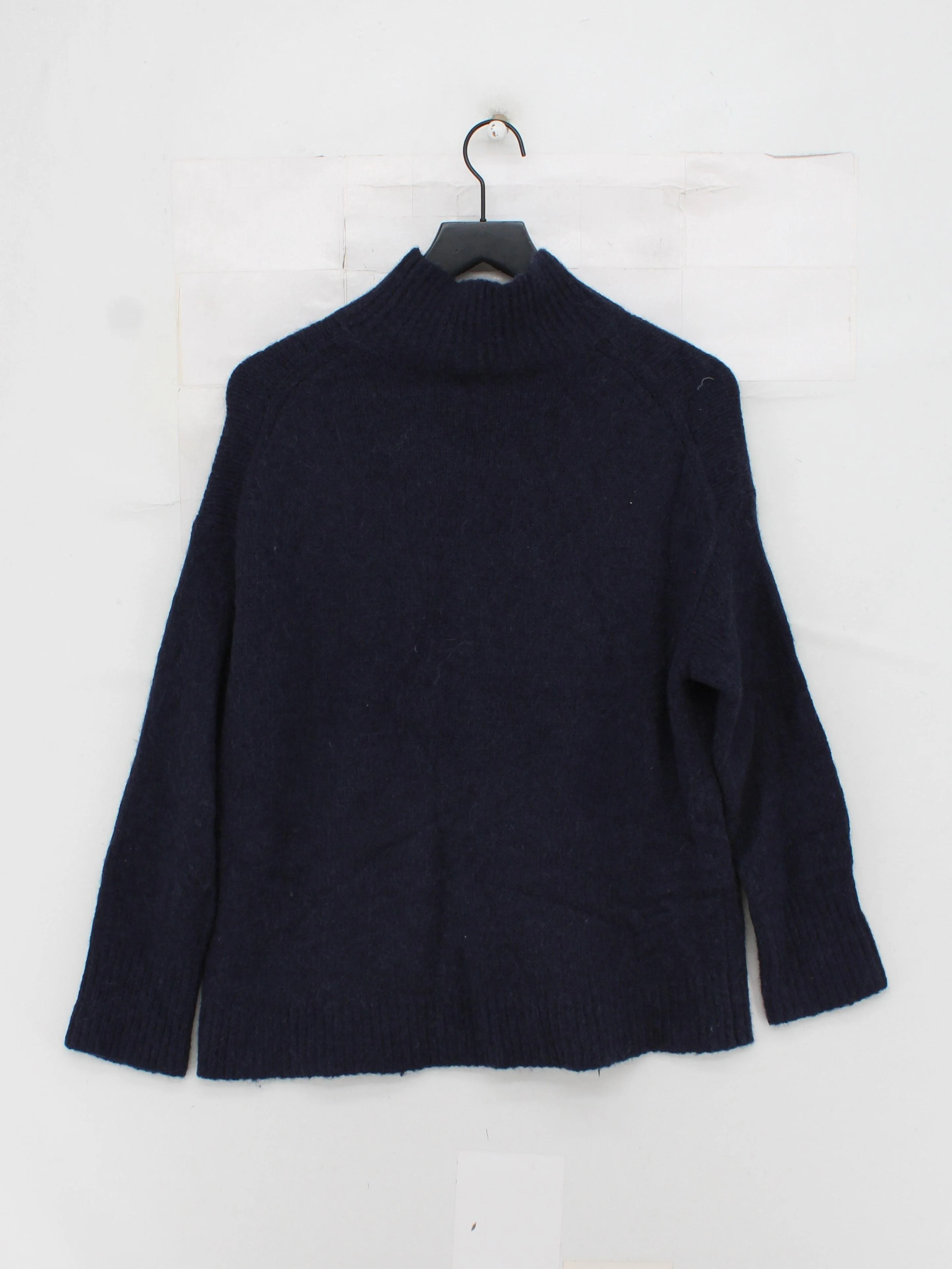 The White Company Women's Jumper L Blue 100% Other Round Neck Pullover - Image 2