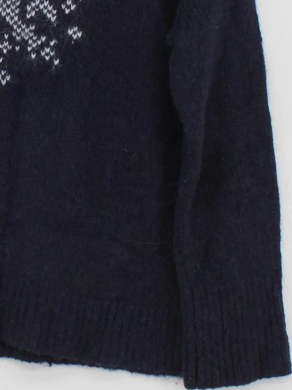 The White Company Women's Jumper L Blue 100% Other Round Neck Pullover - Image 4