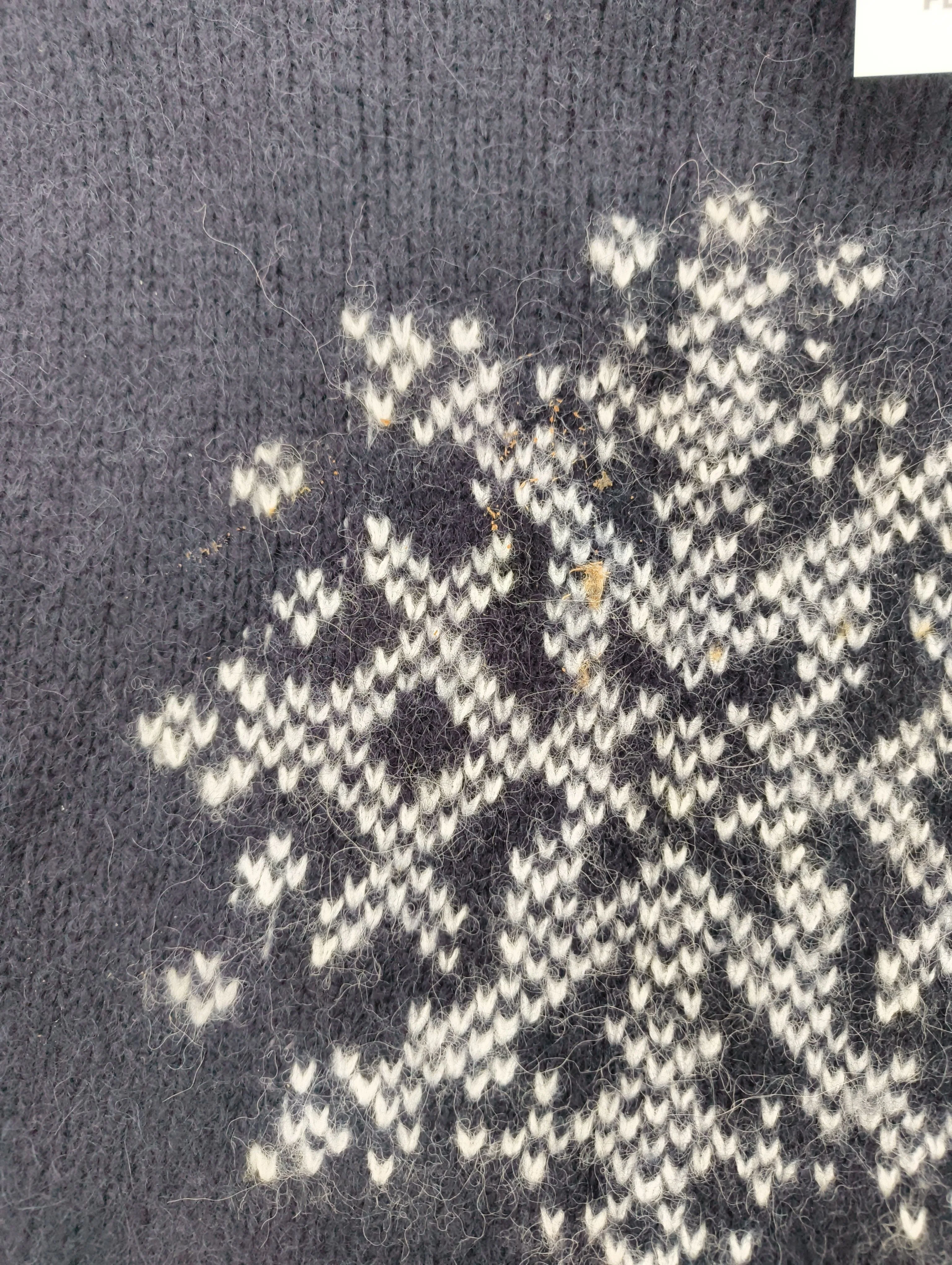 The White Company Women's Jumper L Blue 100% Other Round Neck Pullover - Image 5