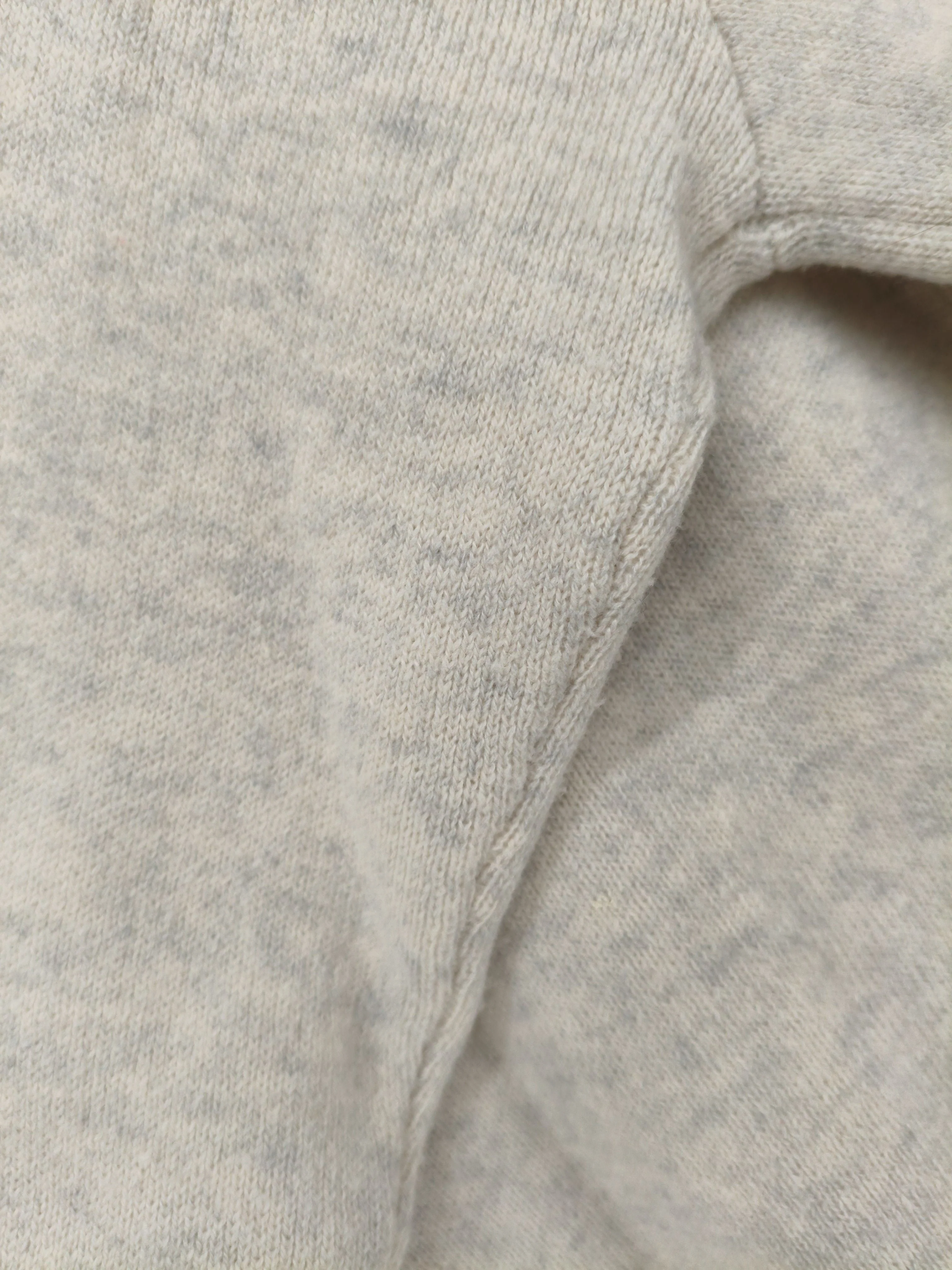 The White Company Women's Jumper M Cream Wool - Image 5