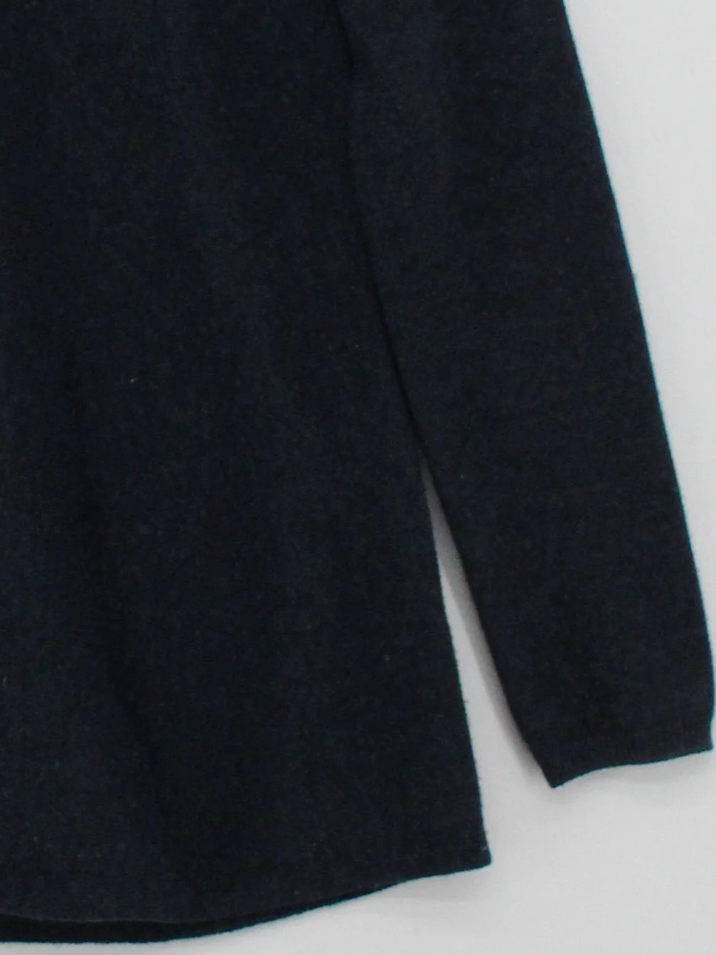 The White Company Women's Jumper S Blue Wool with Cashmere Crew Neck Pullover - Image 4