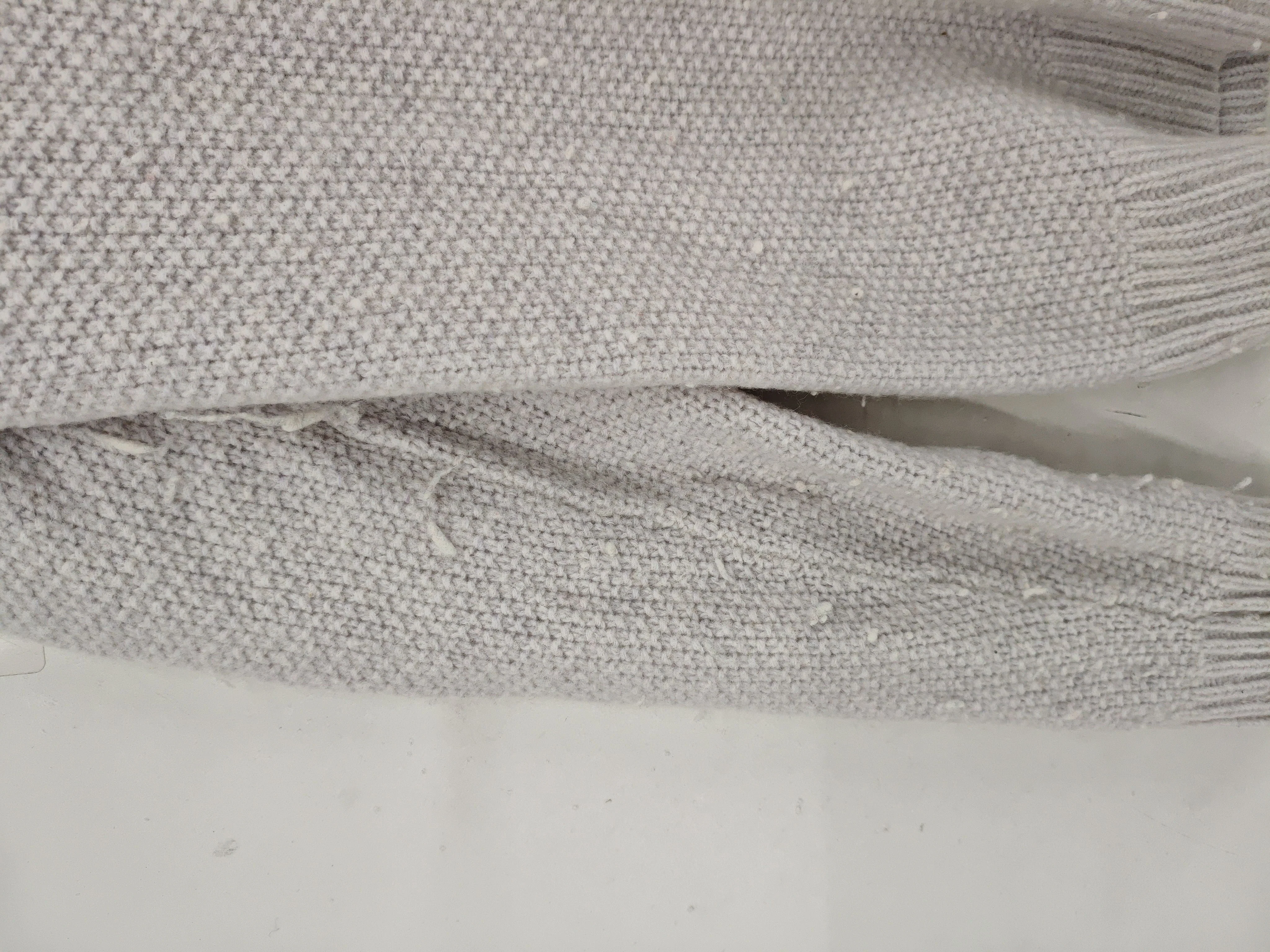 The White Company Women's Jumper UK 12 Grey Wool with Nylon Roll Neck Pullover - Image 5