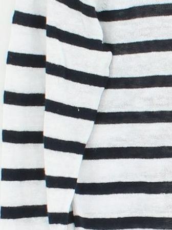 The White Company Women's Jumper UK 6 Multi Linen with Cotton, Nylon Pullover - Image 4
