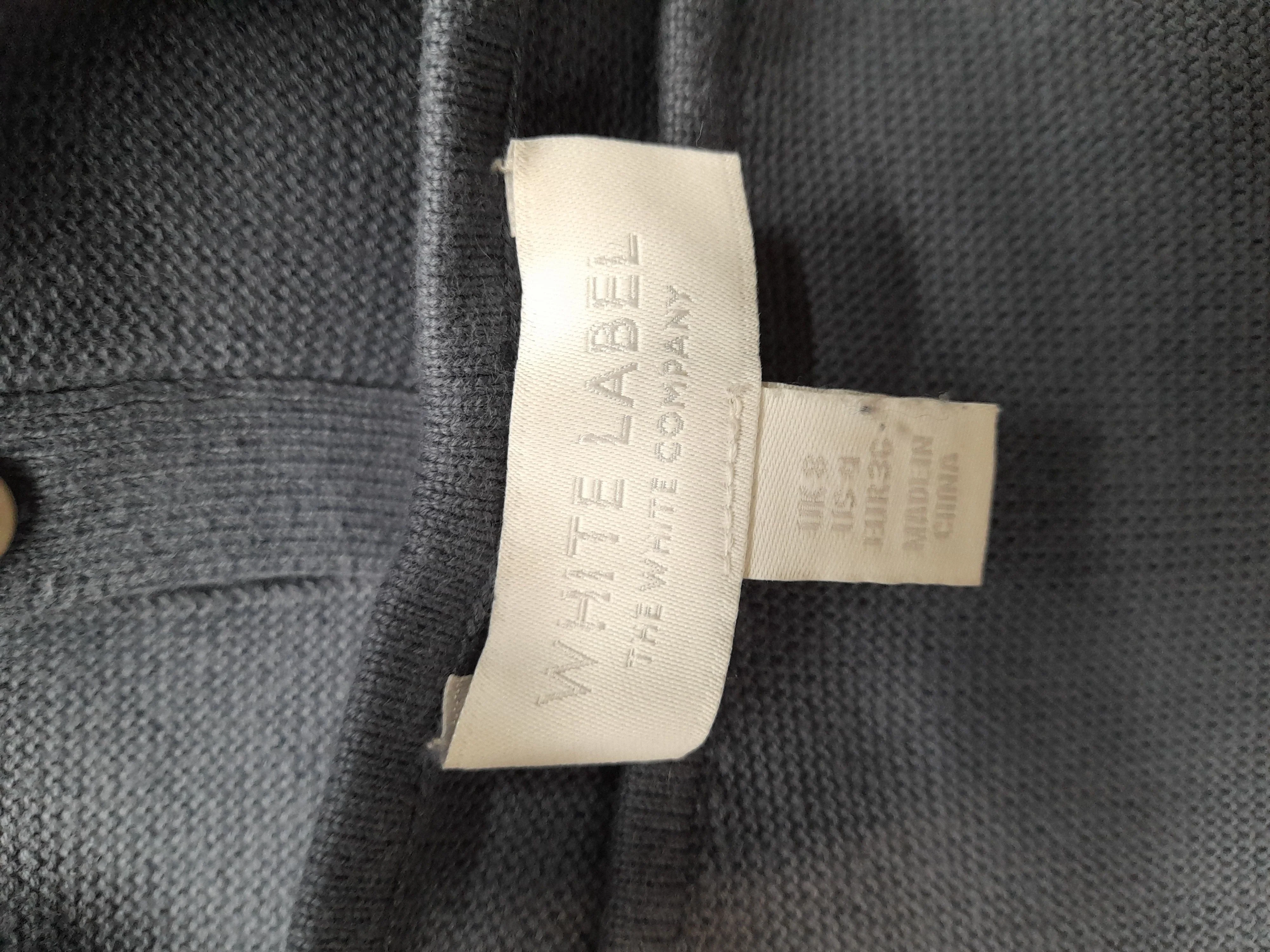 The White Company Women's Jumper UK 8 Blue 100% Cotton Round Neck Pullover - Image 5