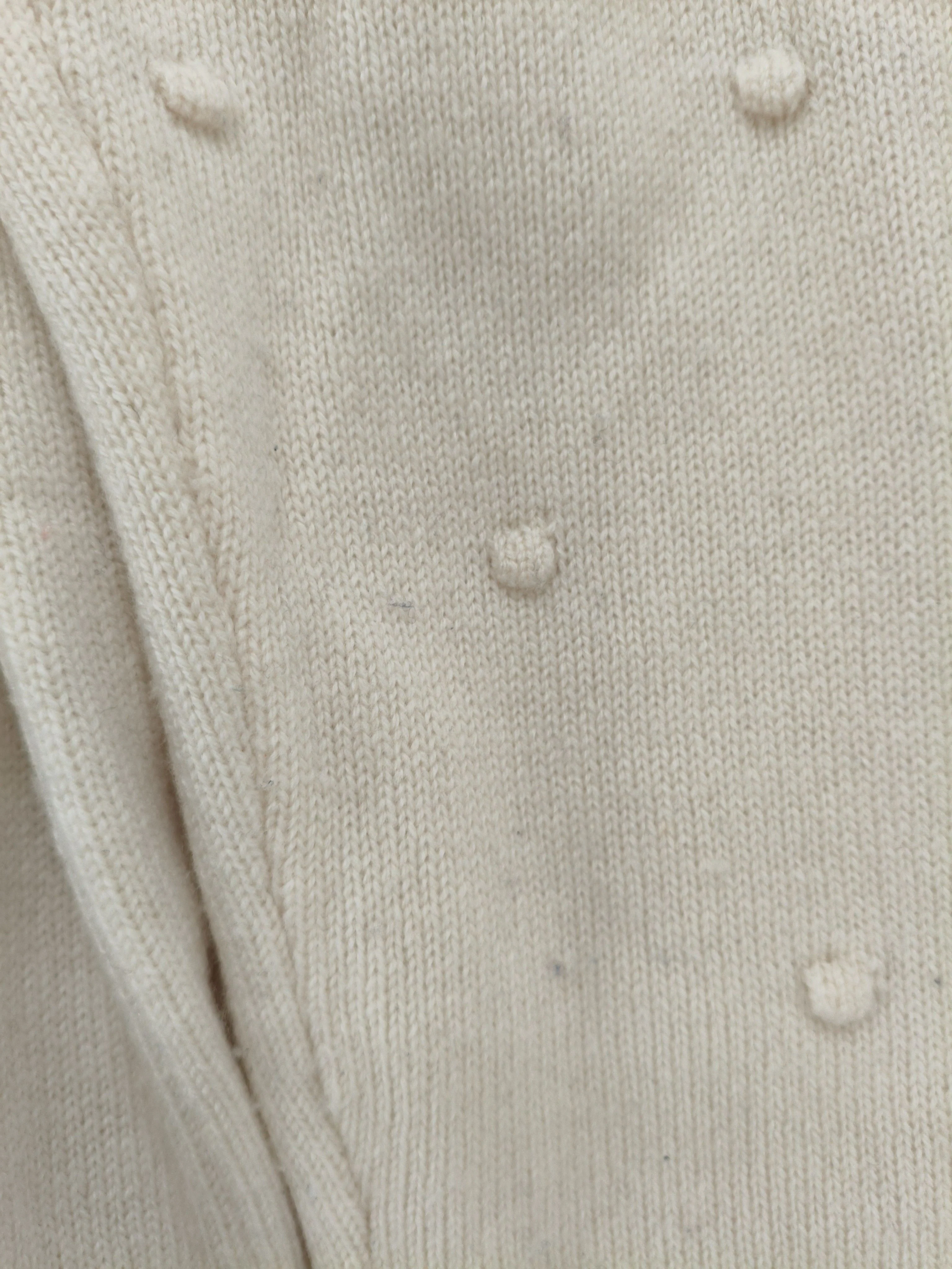 The White Company Women's Jumper XL Cream 100% Wool Mock Neck Pullover - Image 6