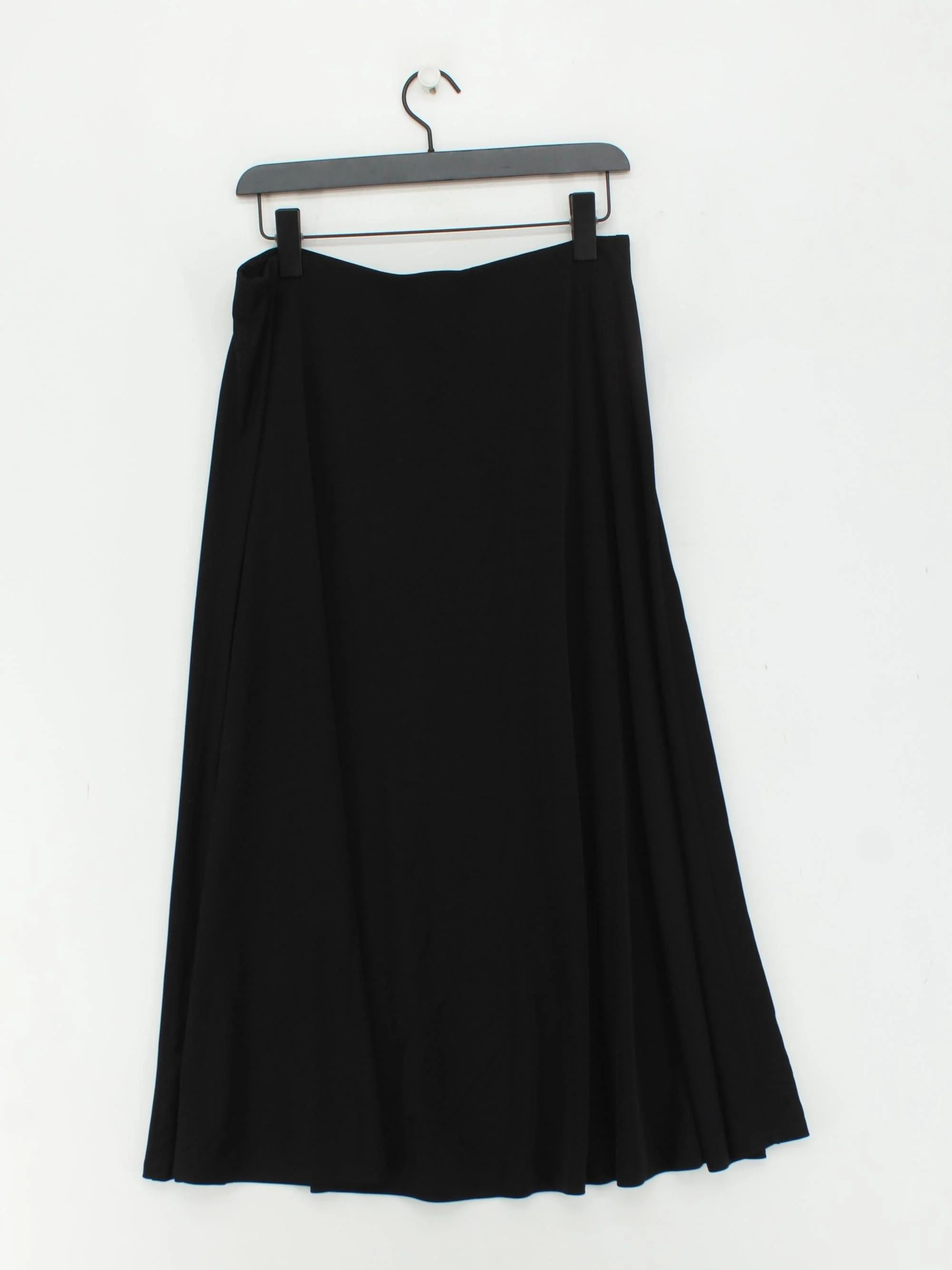 The White Company Women's Maxi Skirt L Black 100% Viscose Maxi New with tags - Image 2