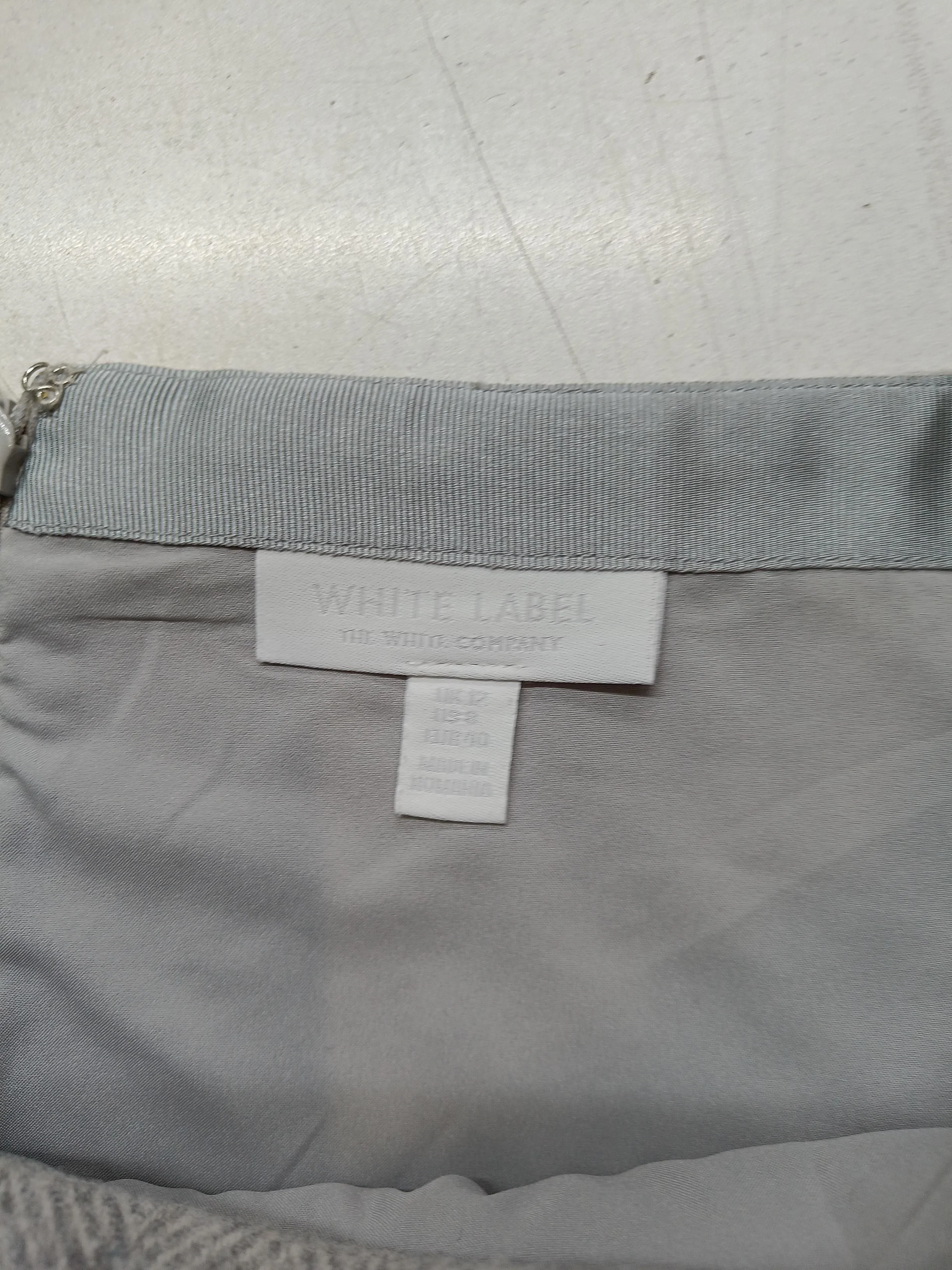The White Company Women's Mini Skirt M Grey 100% Wool Short Mini - Image 5