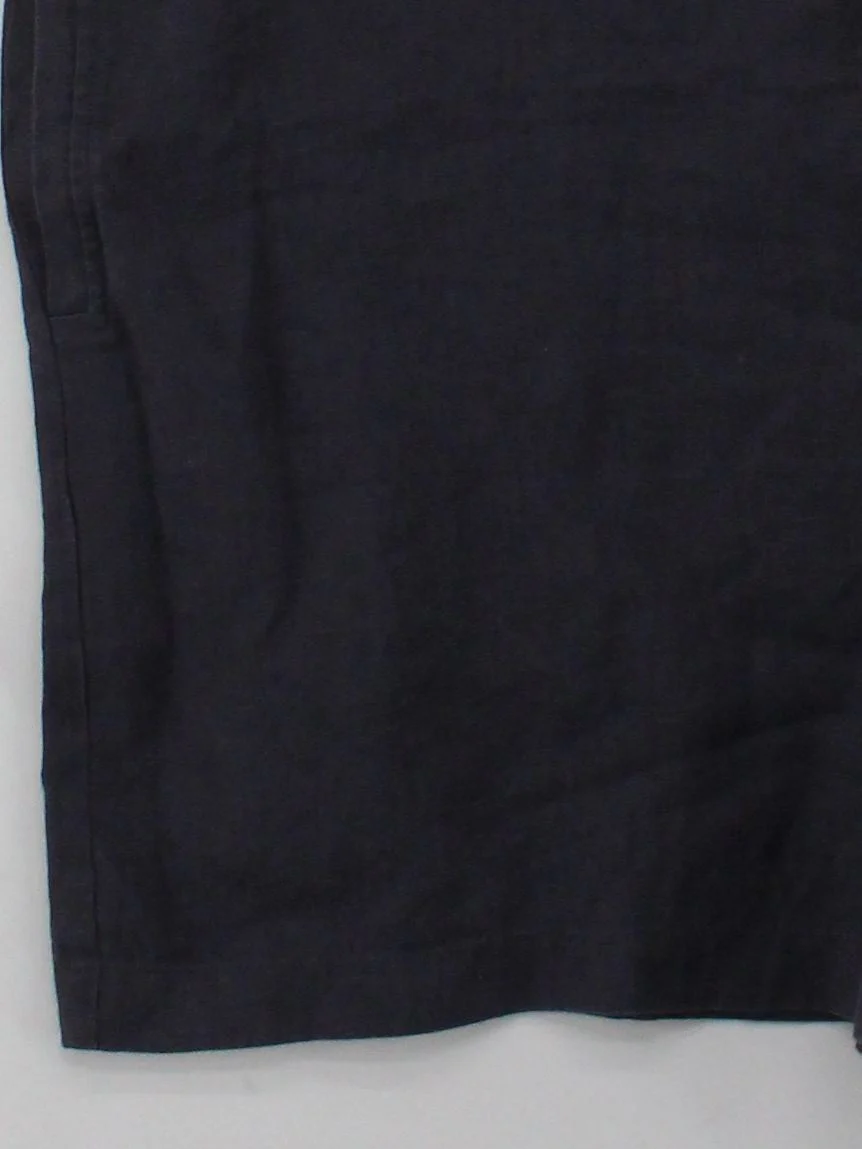 The White Company Women's Playsuit UK 14 Black 100% Linen Playsuit - Image 4