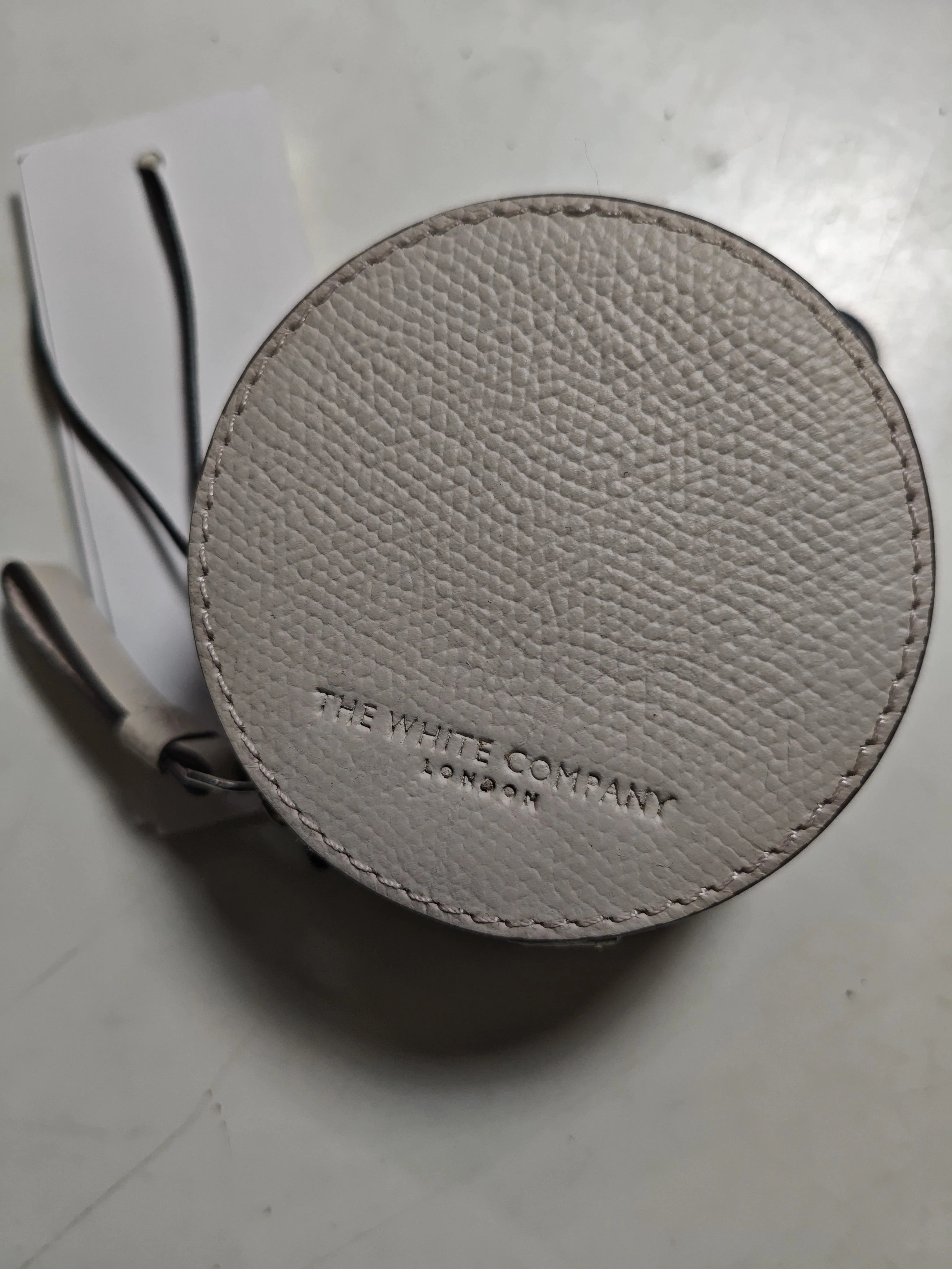 The White Company Women's Purse Cream 100% Faux Leather - Image 5