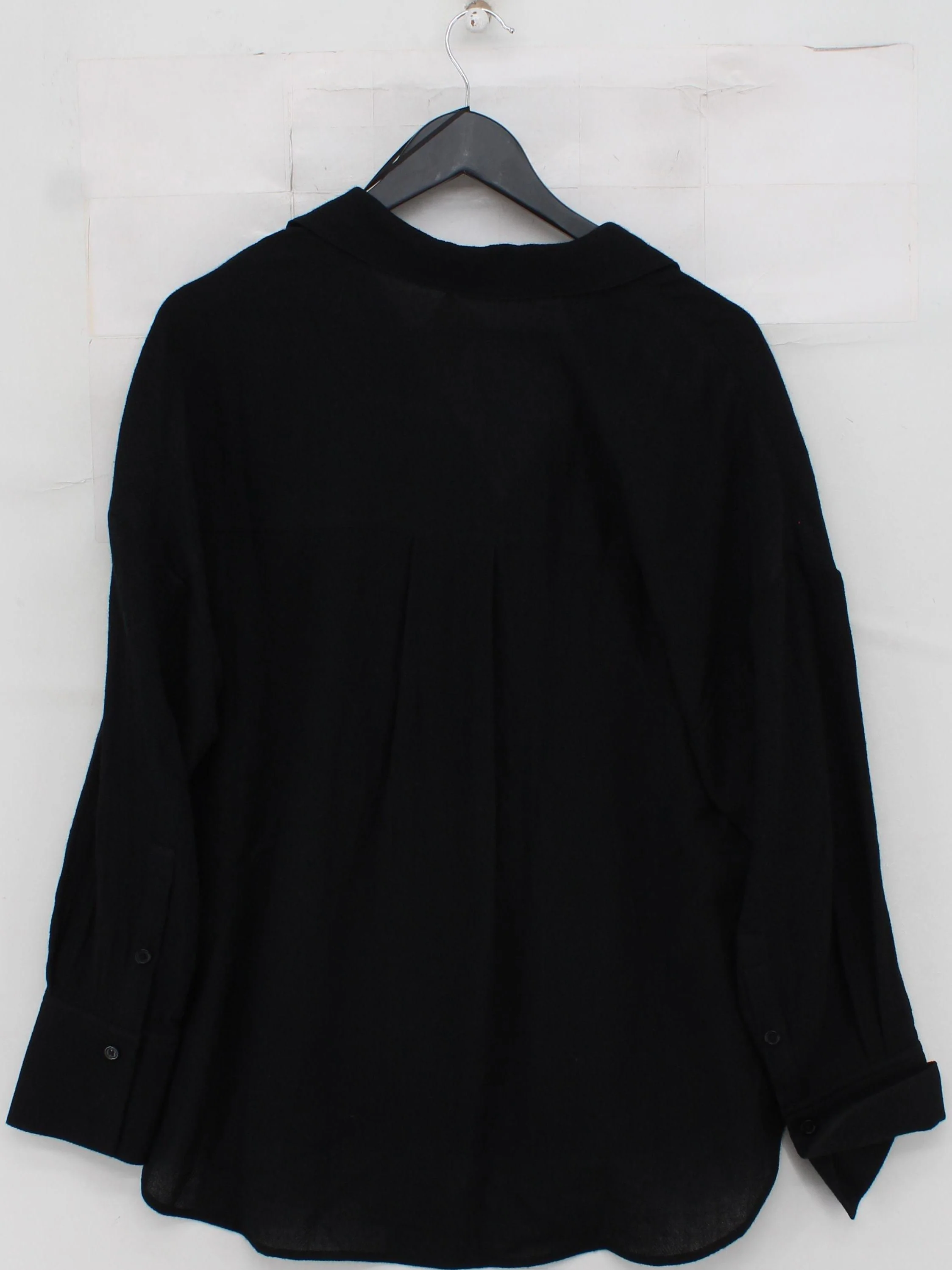 The White Company Women's Shirt UK 12 Black 100% Other Basic - Image 2