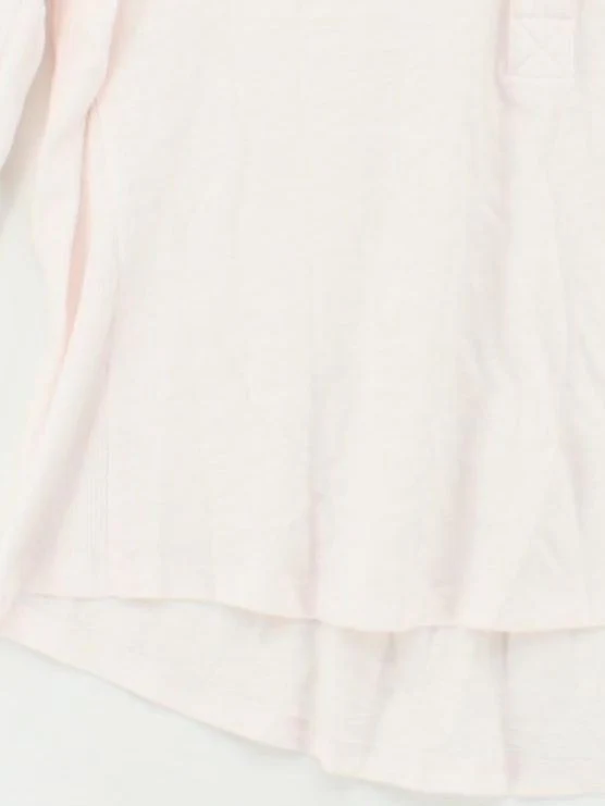 The White Company Women's Shirt UK 16 Pink 100% Cotton 3/4 Sleeve Collared Basic - Image 4