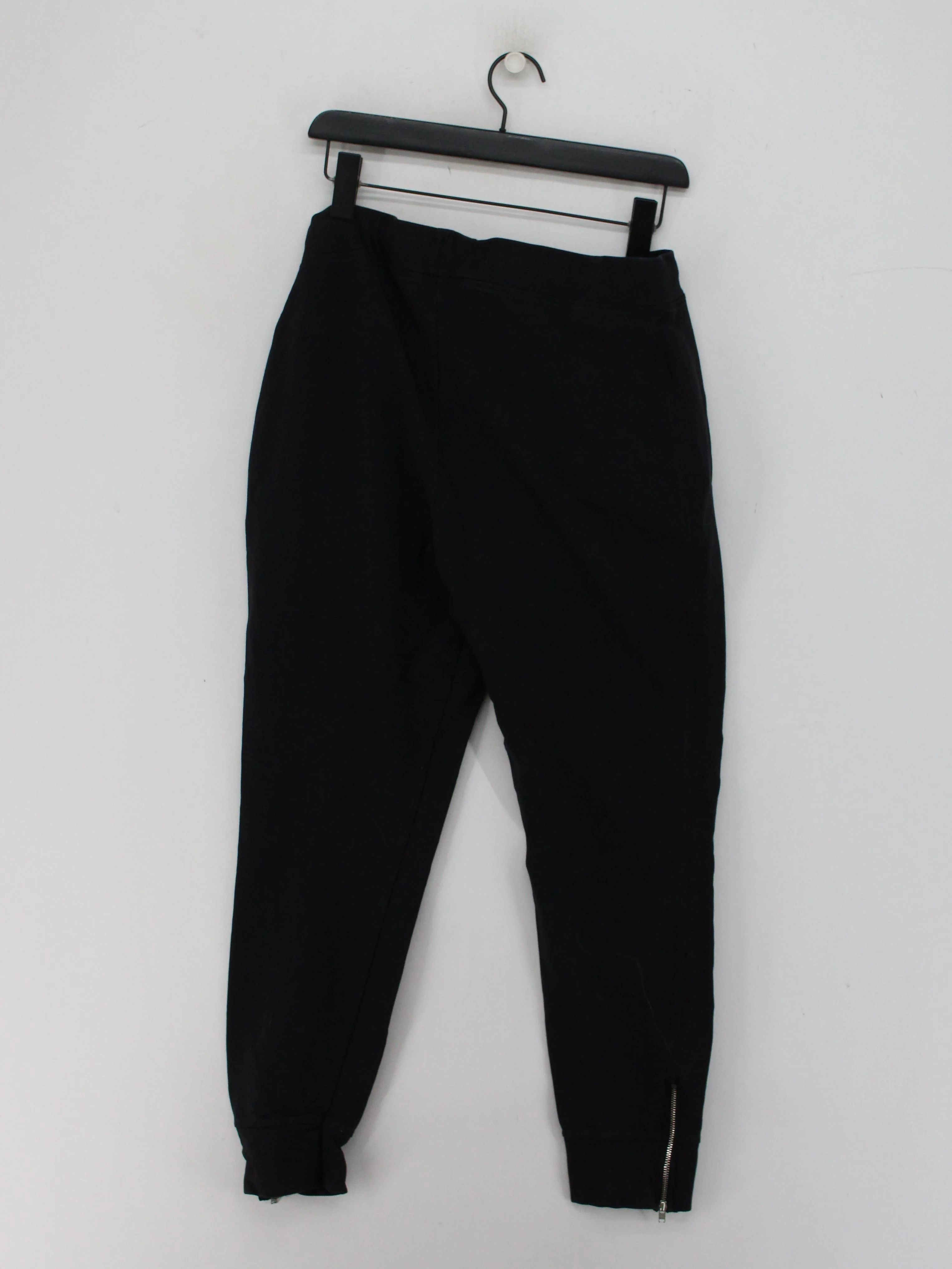 The White Company Women's Sports Bottoms UK 12 Black Cotton - Image 2
