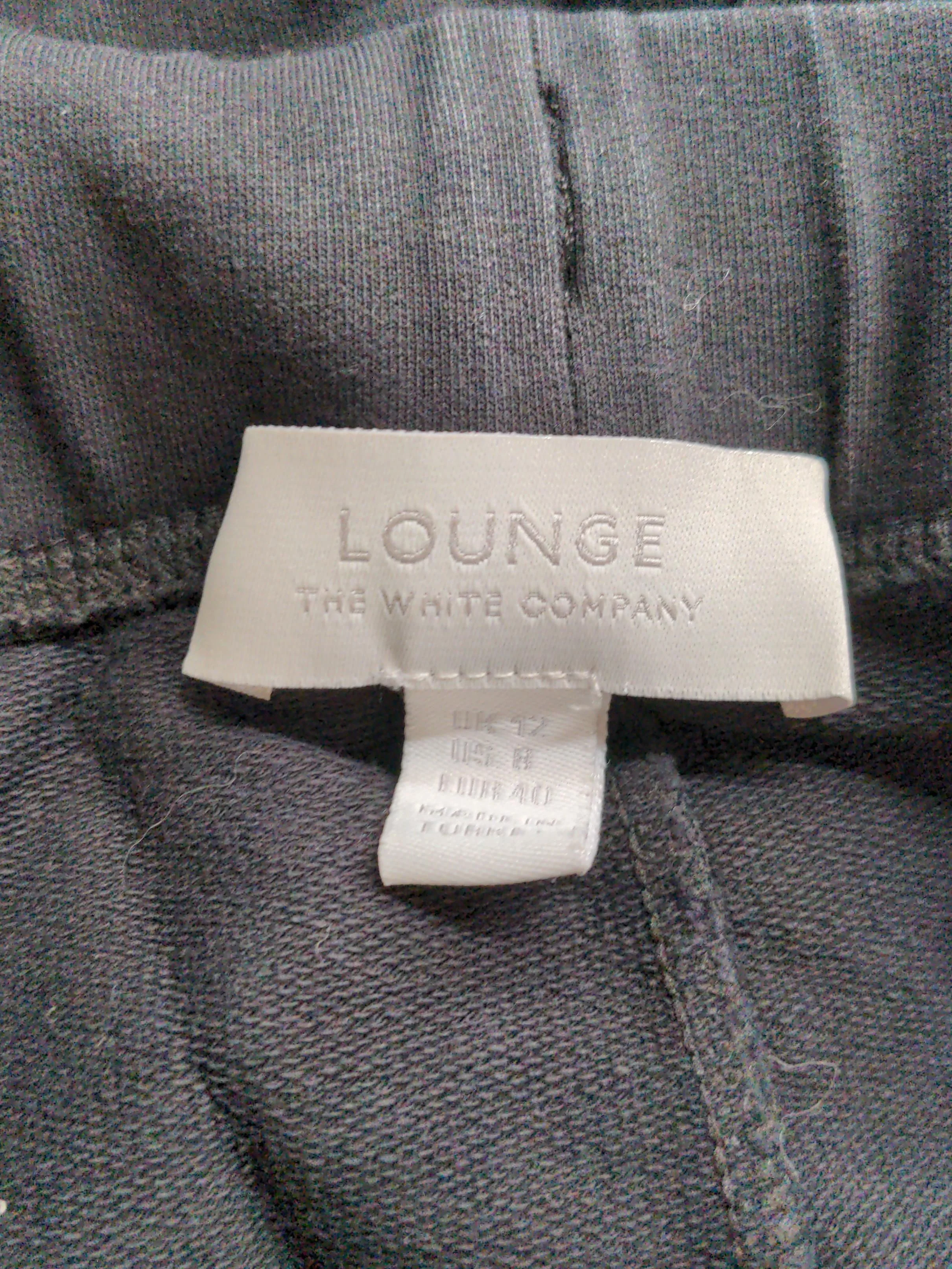 The White Company Women's Sports Bottoms UK 12 Black Cotton - Image 5