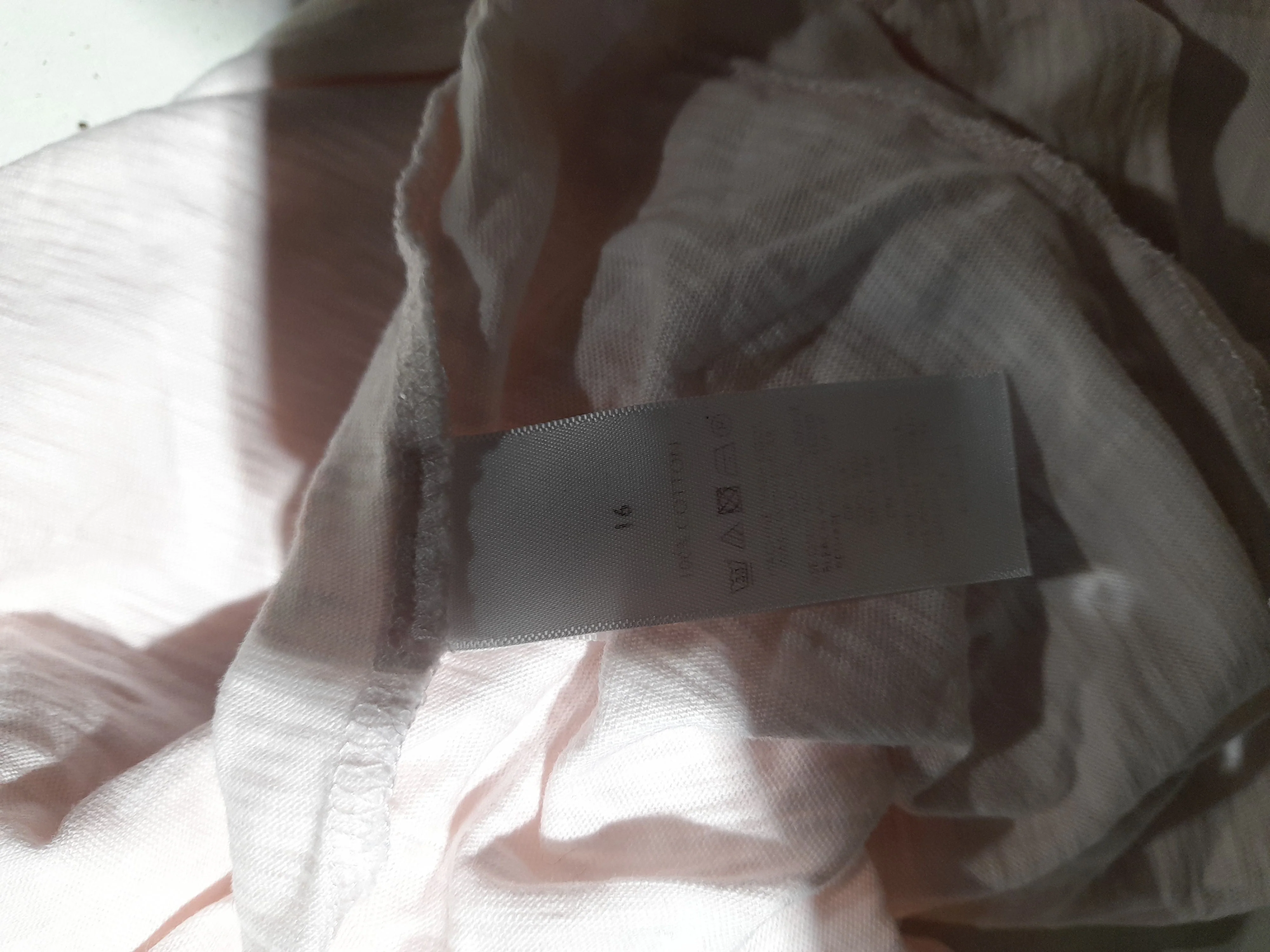 The White Company Women's T-Shirt L Pink 100% Cotton Basic - Image 6